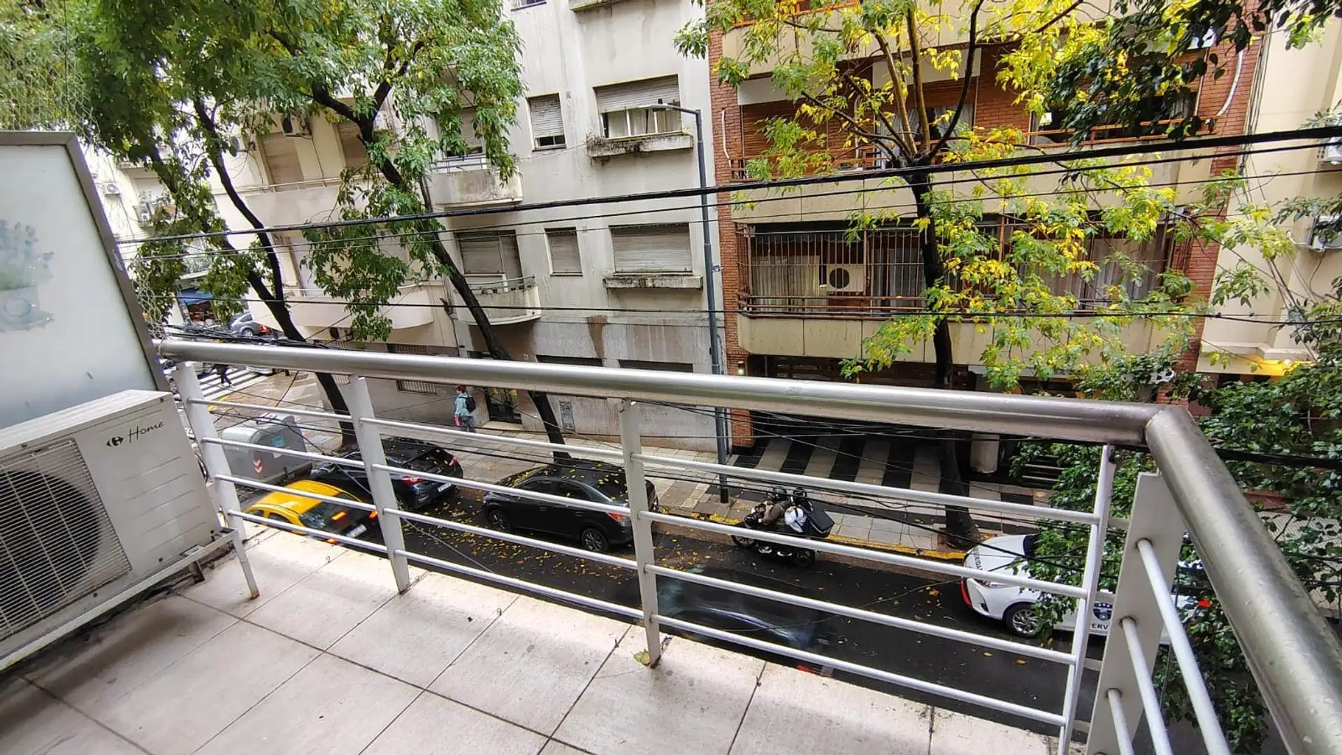 Studio apartment in Palermo with balcony and air conditioning