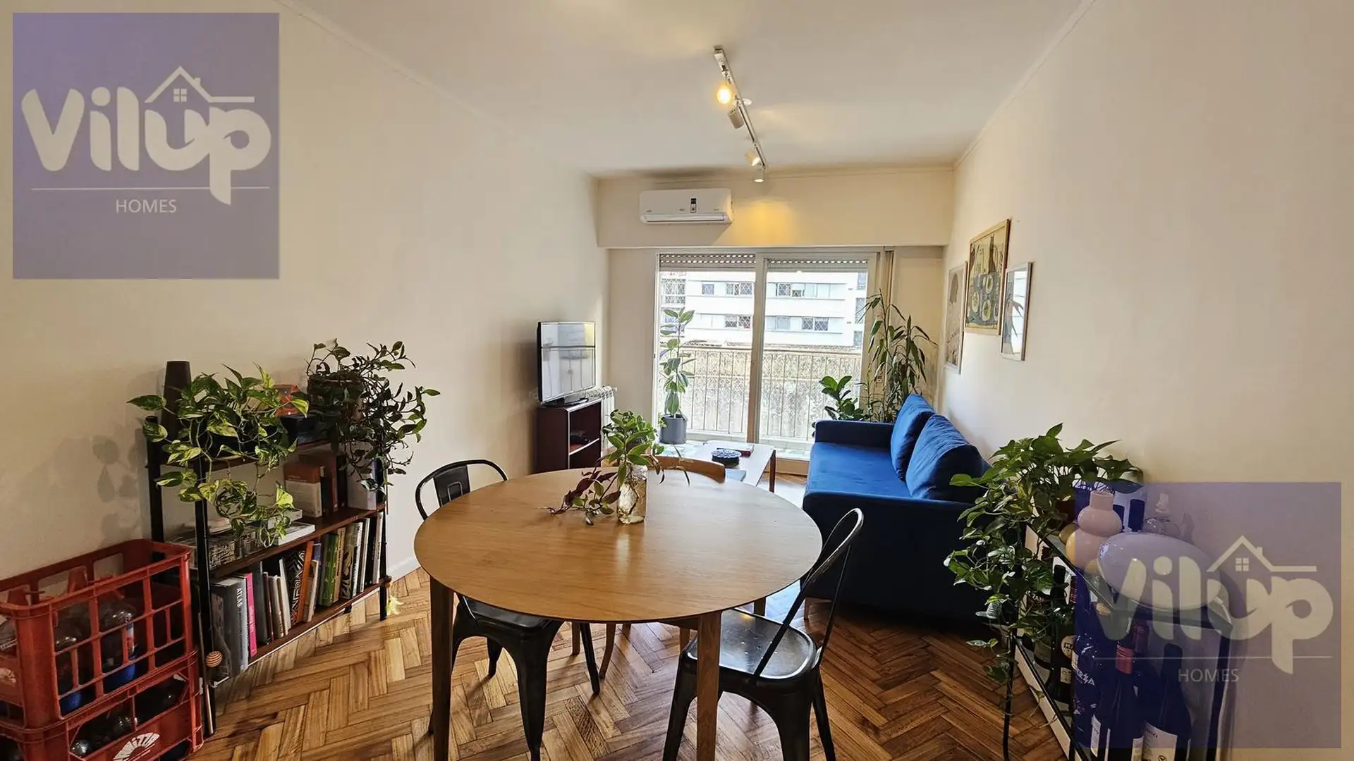 Трёхкомнатная квартира с мебелью в Villa Crespo