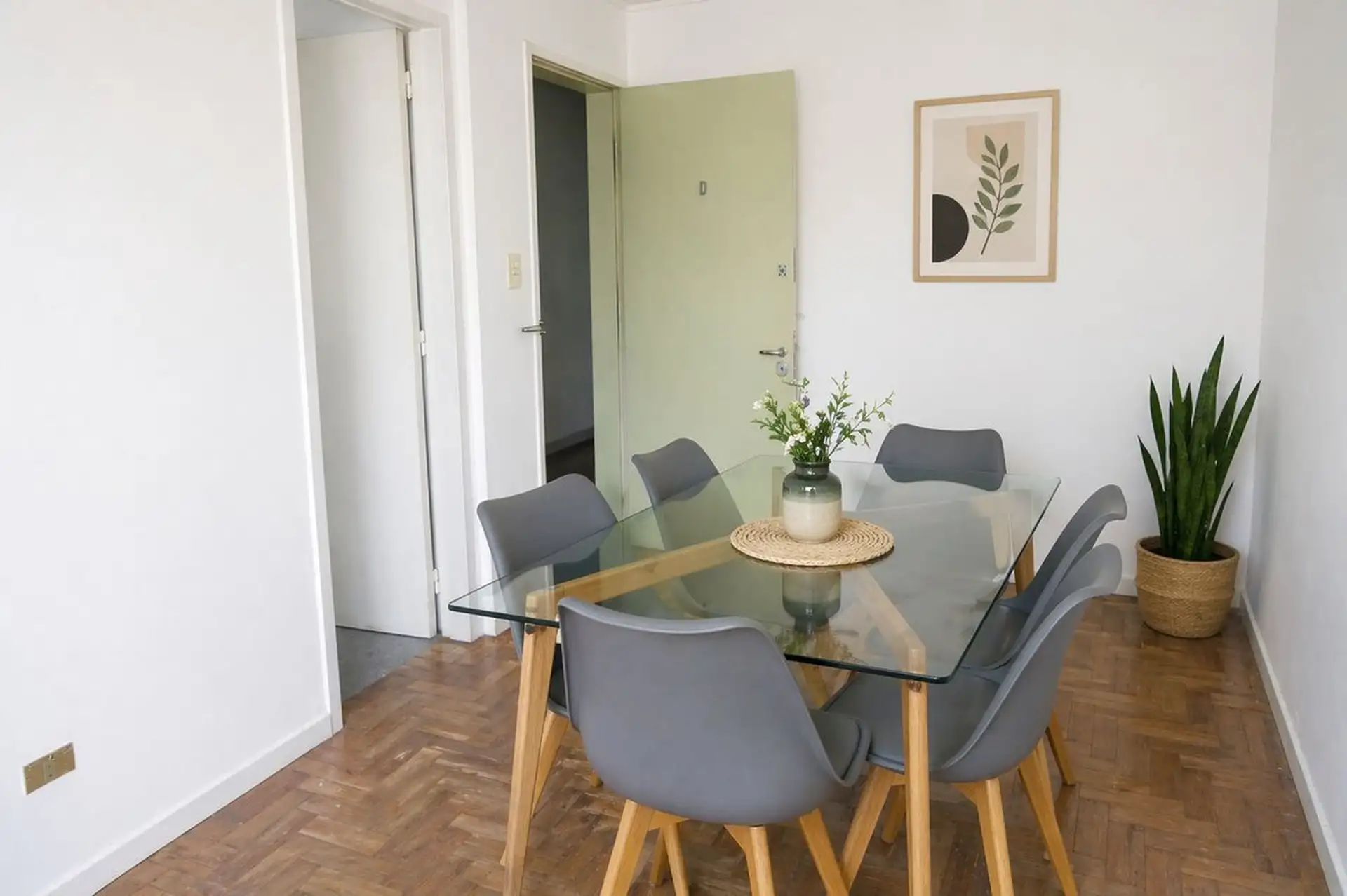 Departamento monoambiente en alquiler al contrafrente en La Plata