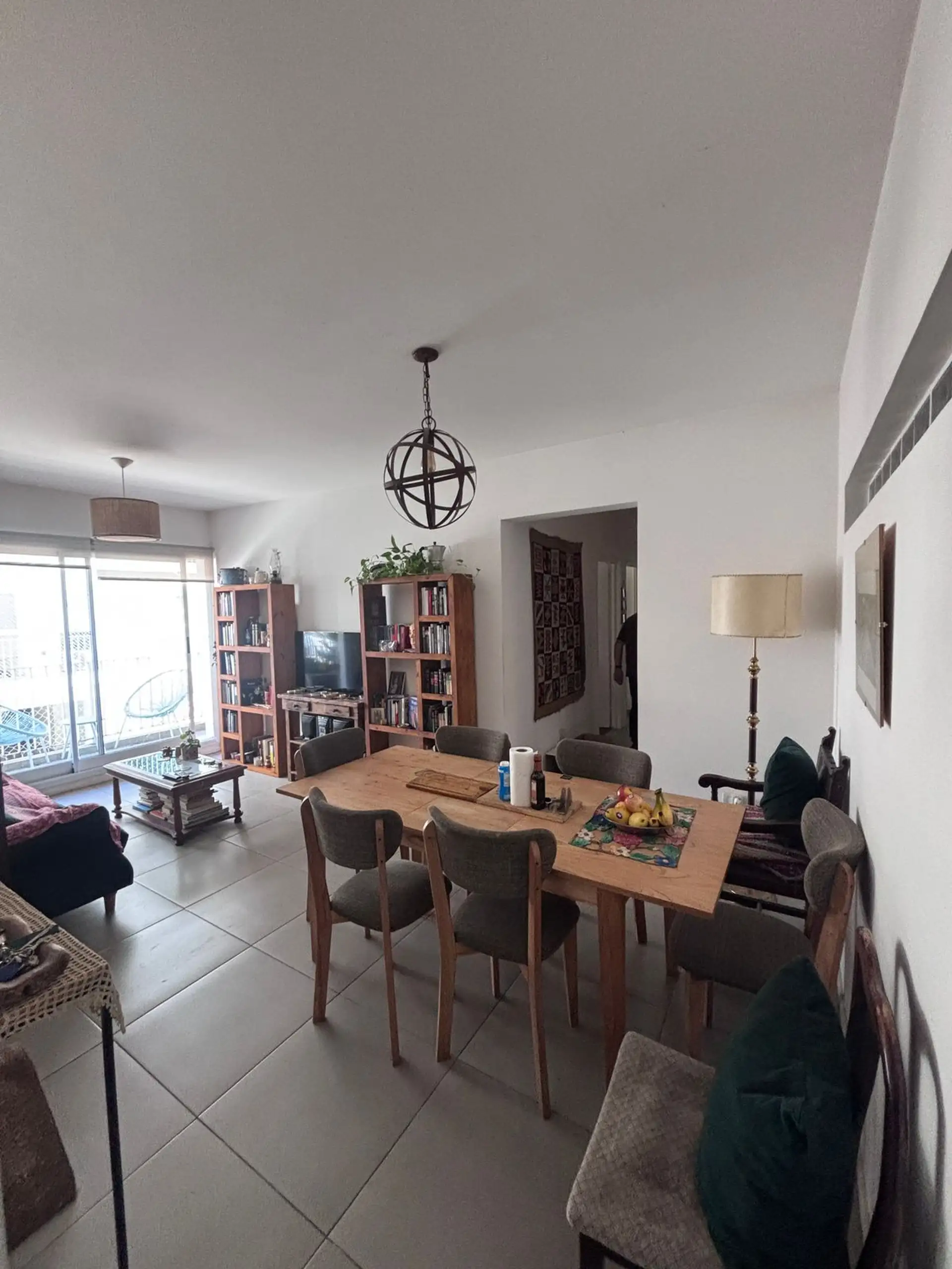 Four-room apartment facing Parque Lezama in Barracas