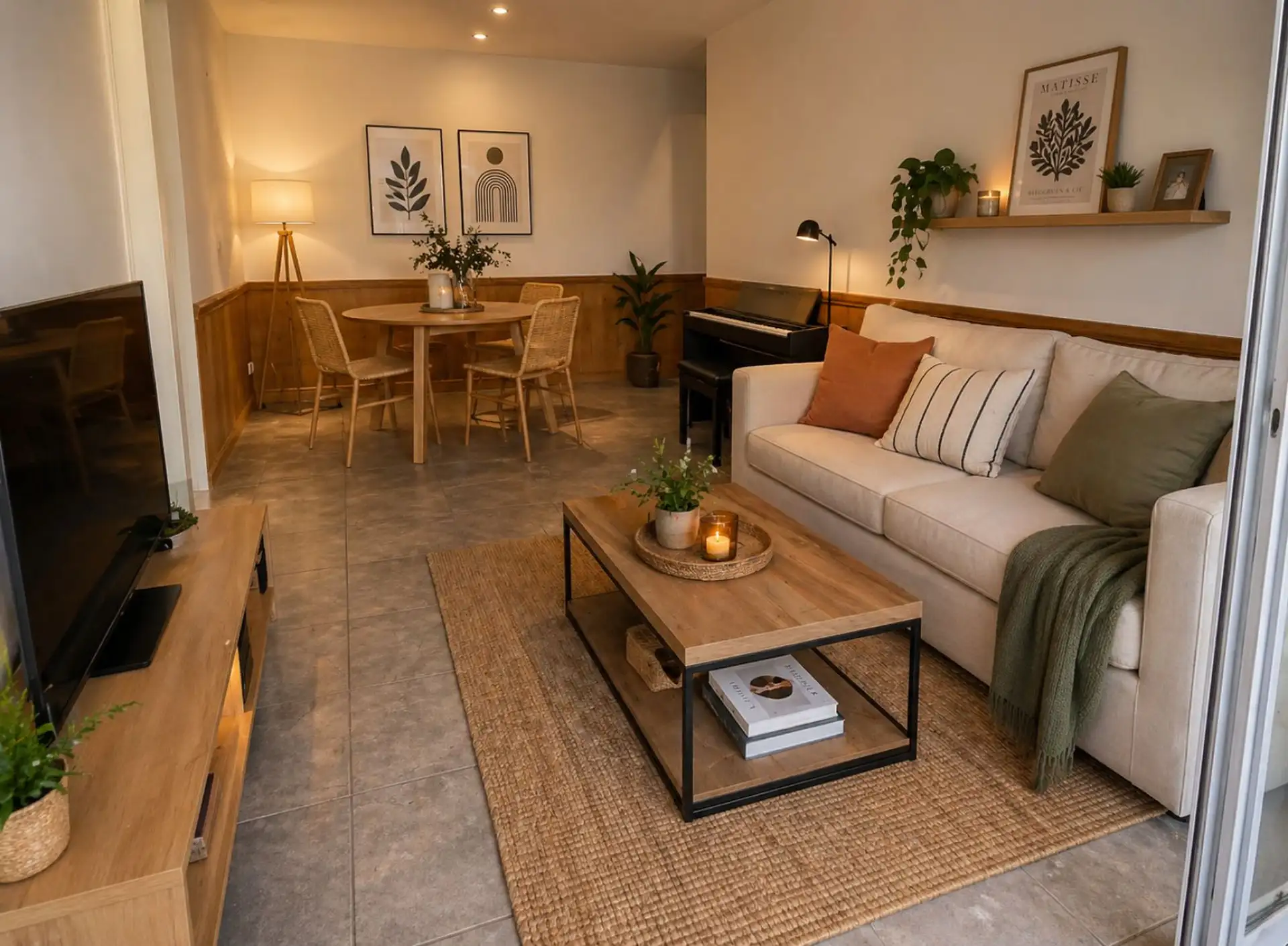 Departamento de 3 ambientes en Jardines de San Isidro