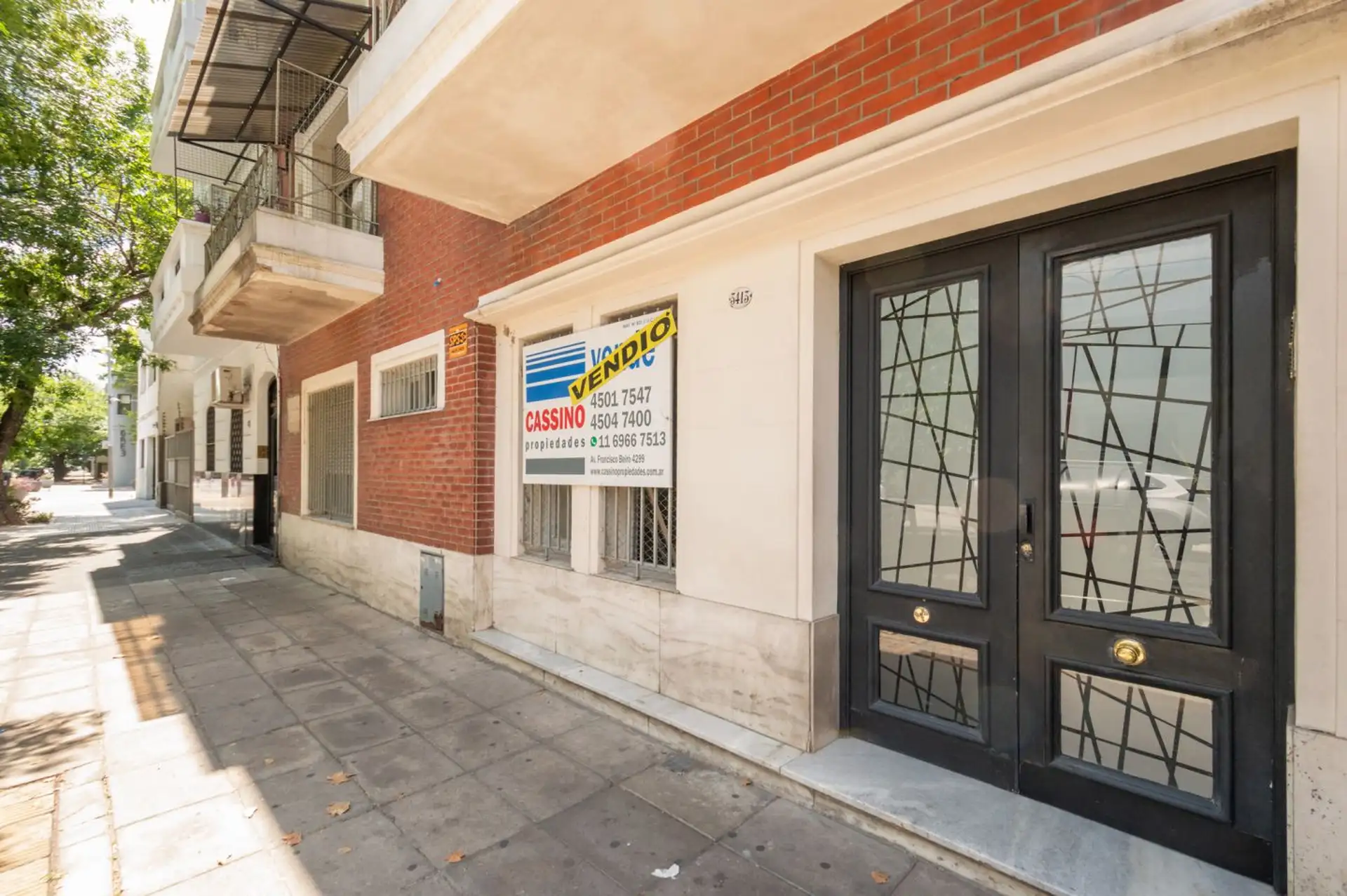 Квартира-студия с патио в Villa Devoto