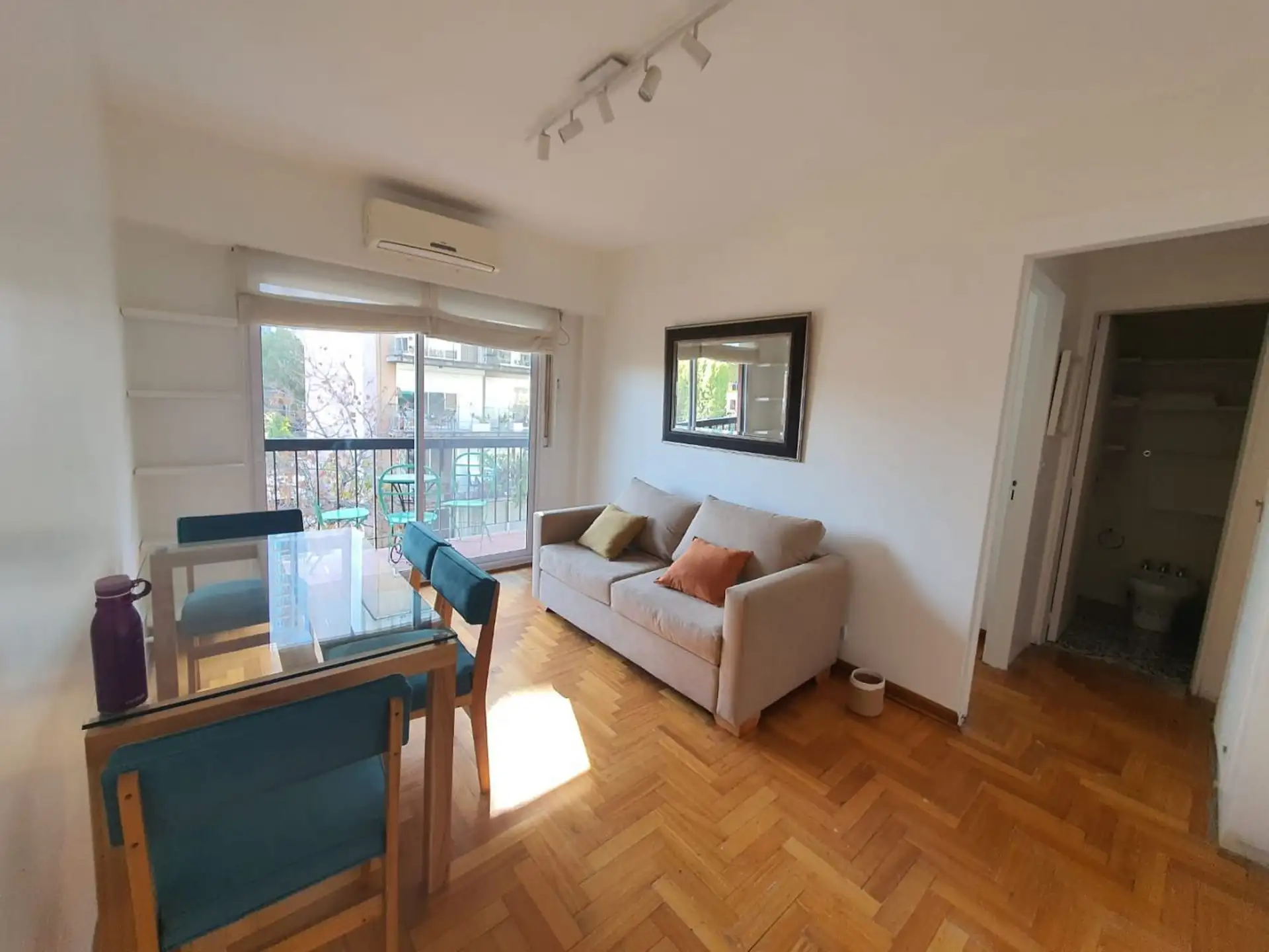 Apartamento mobiliado de 1 quarto em Palermo