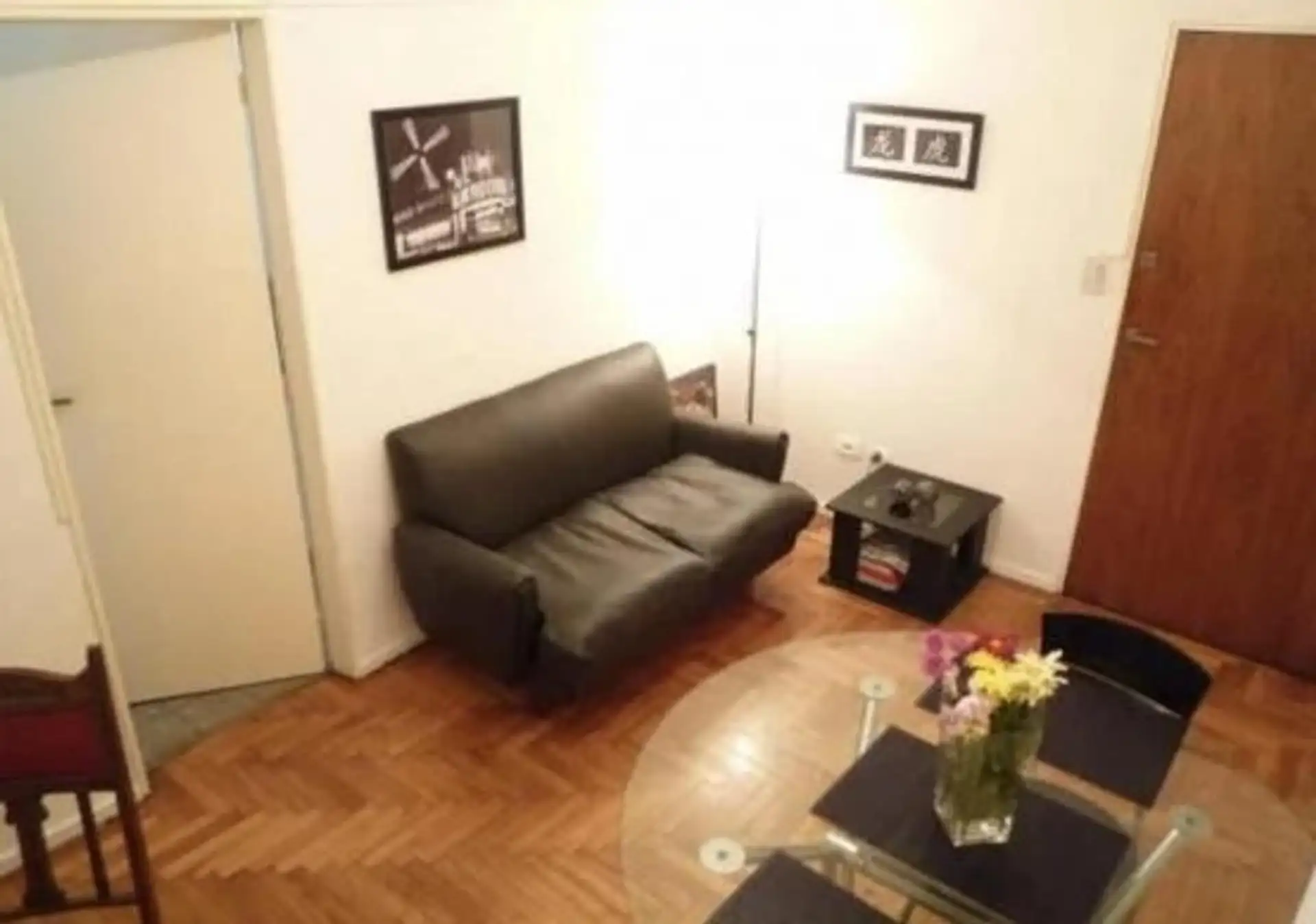 Departamento de 2 ambientes con patio en Recoleta