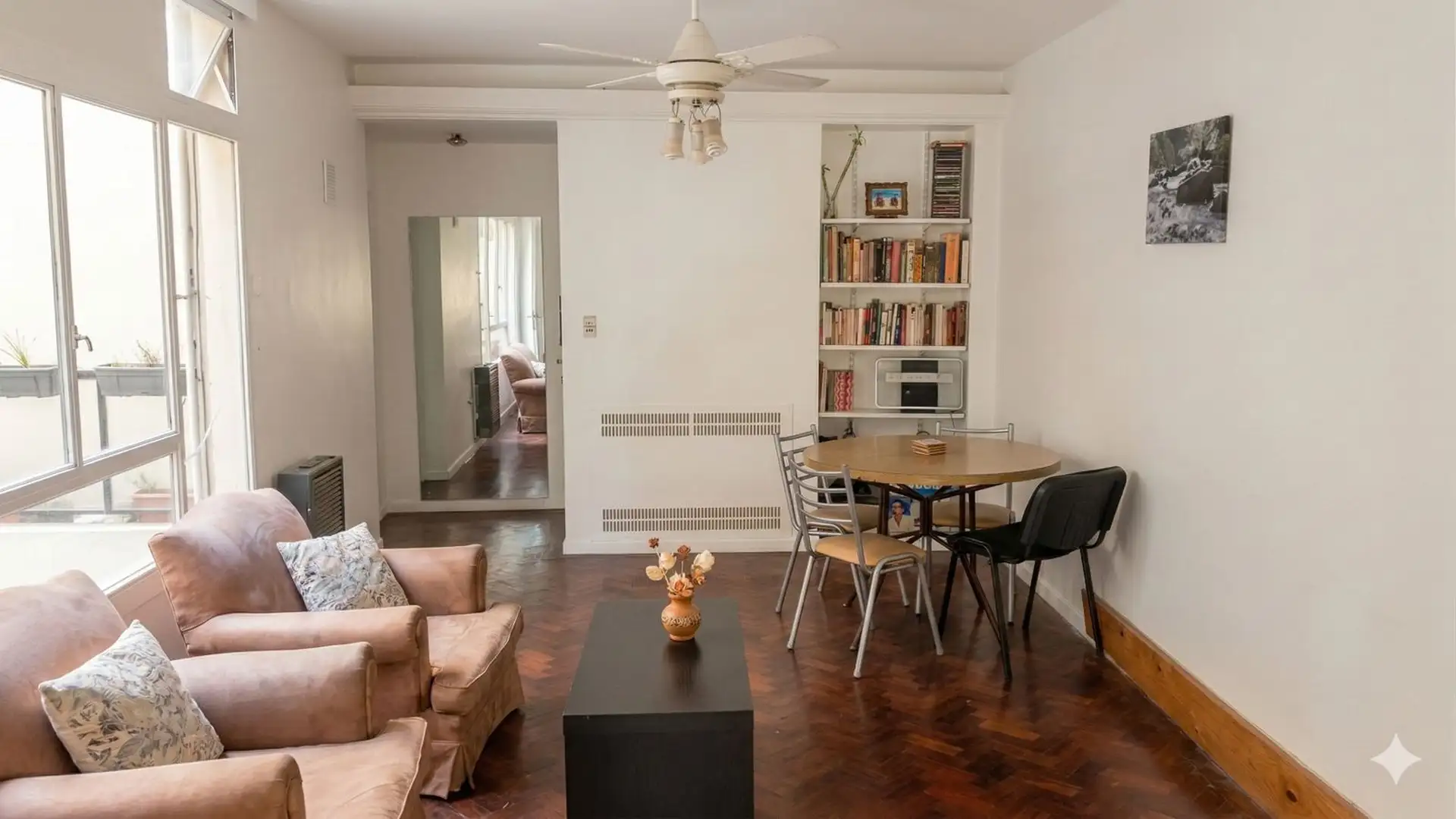 Apartamento de 2 quartos em Balvanera