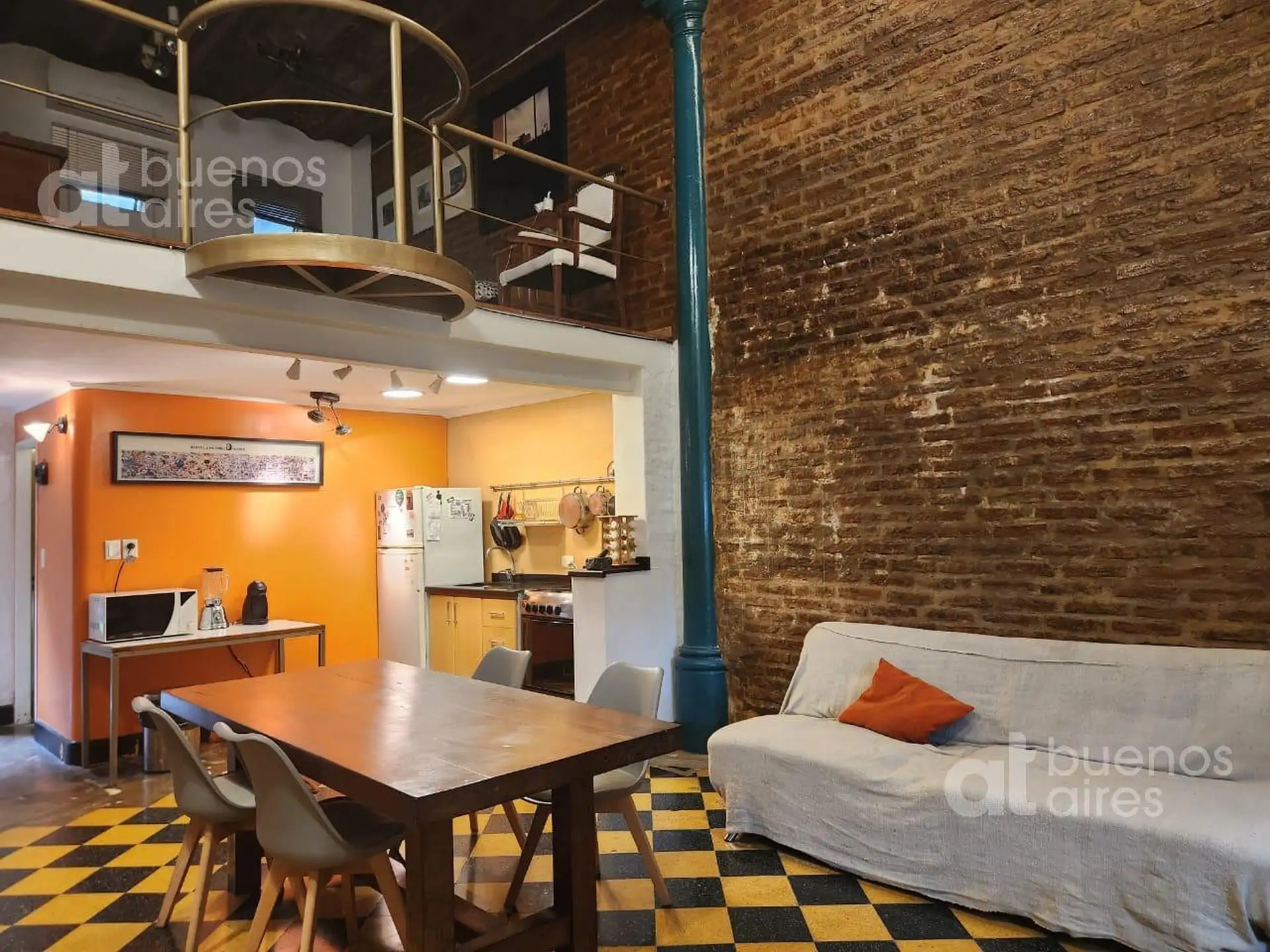 Loft de 1 quarto em San Telmo