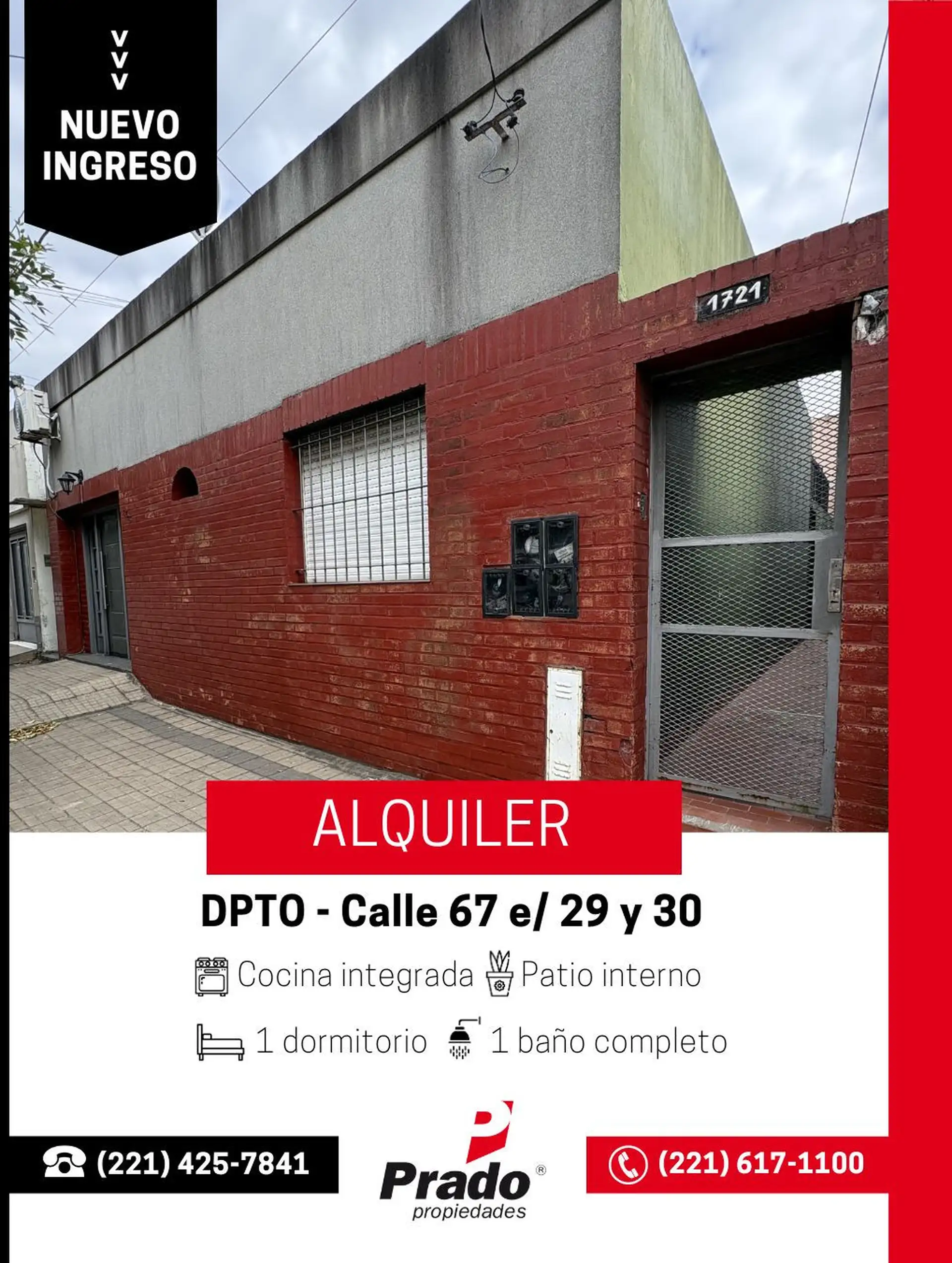 Departamento en Alquiler en La Plata, Partido de La Plata
