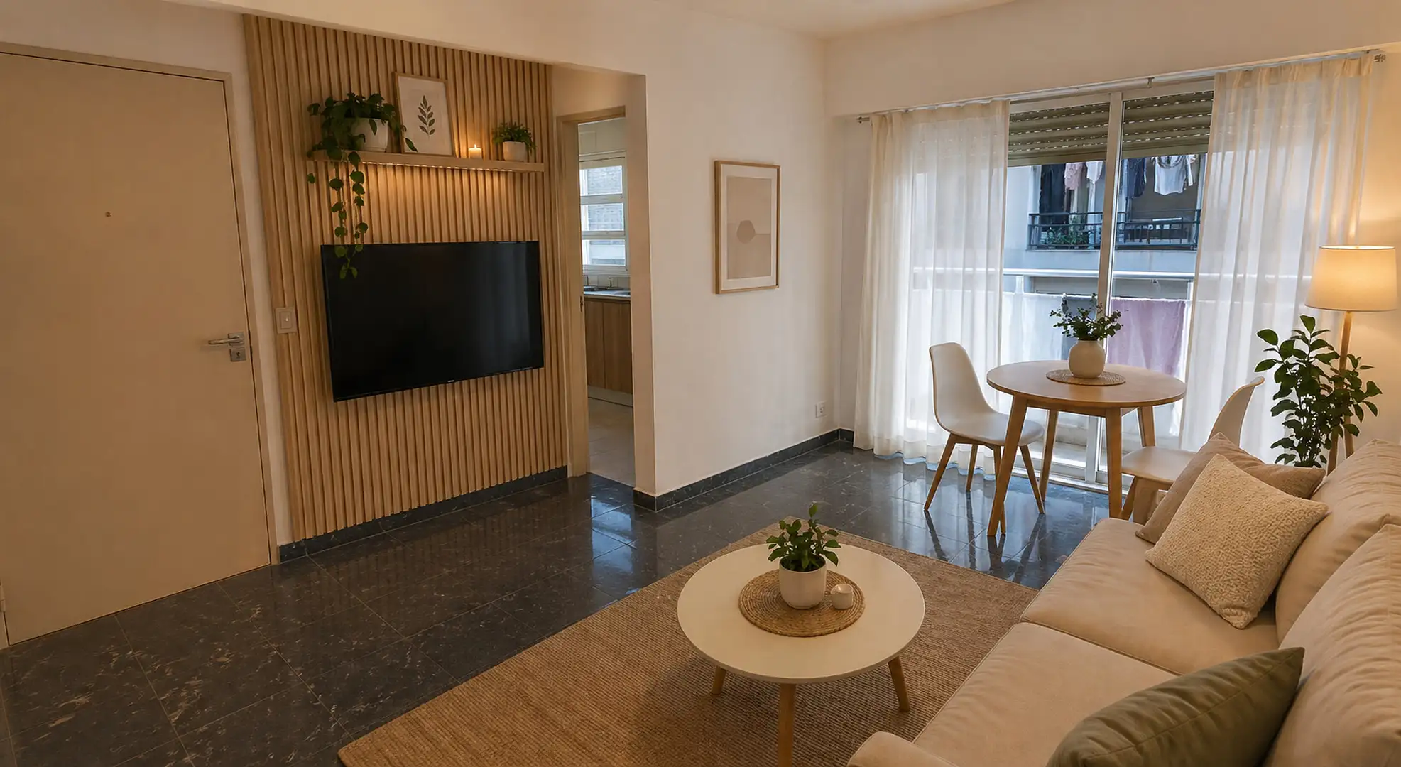 Apartamento de 1 quarto em Belgrano