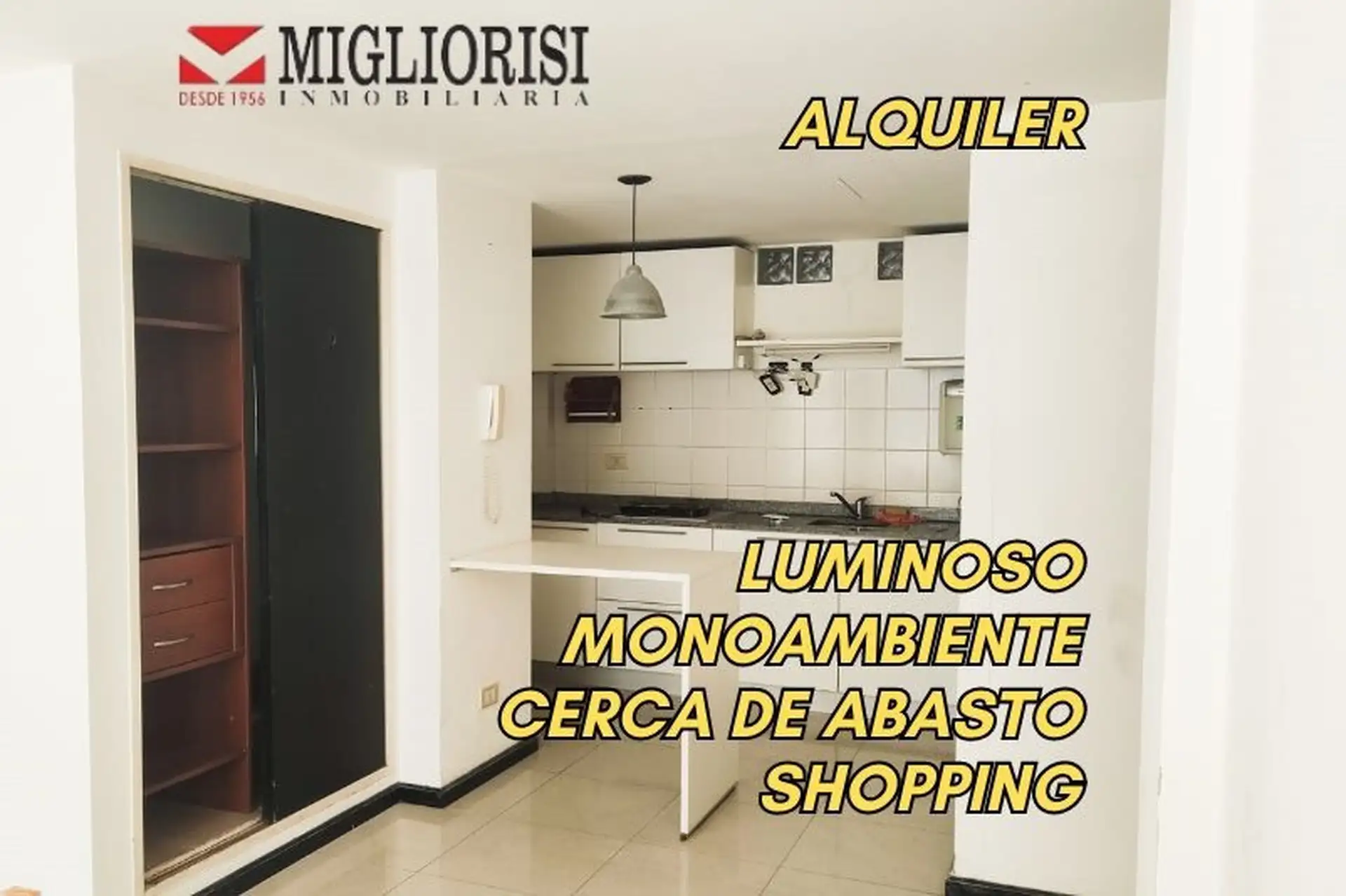 Monoambiente con balcón en Almagro