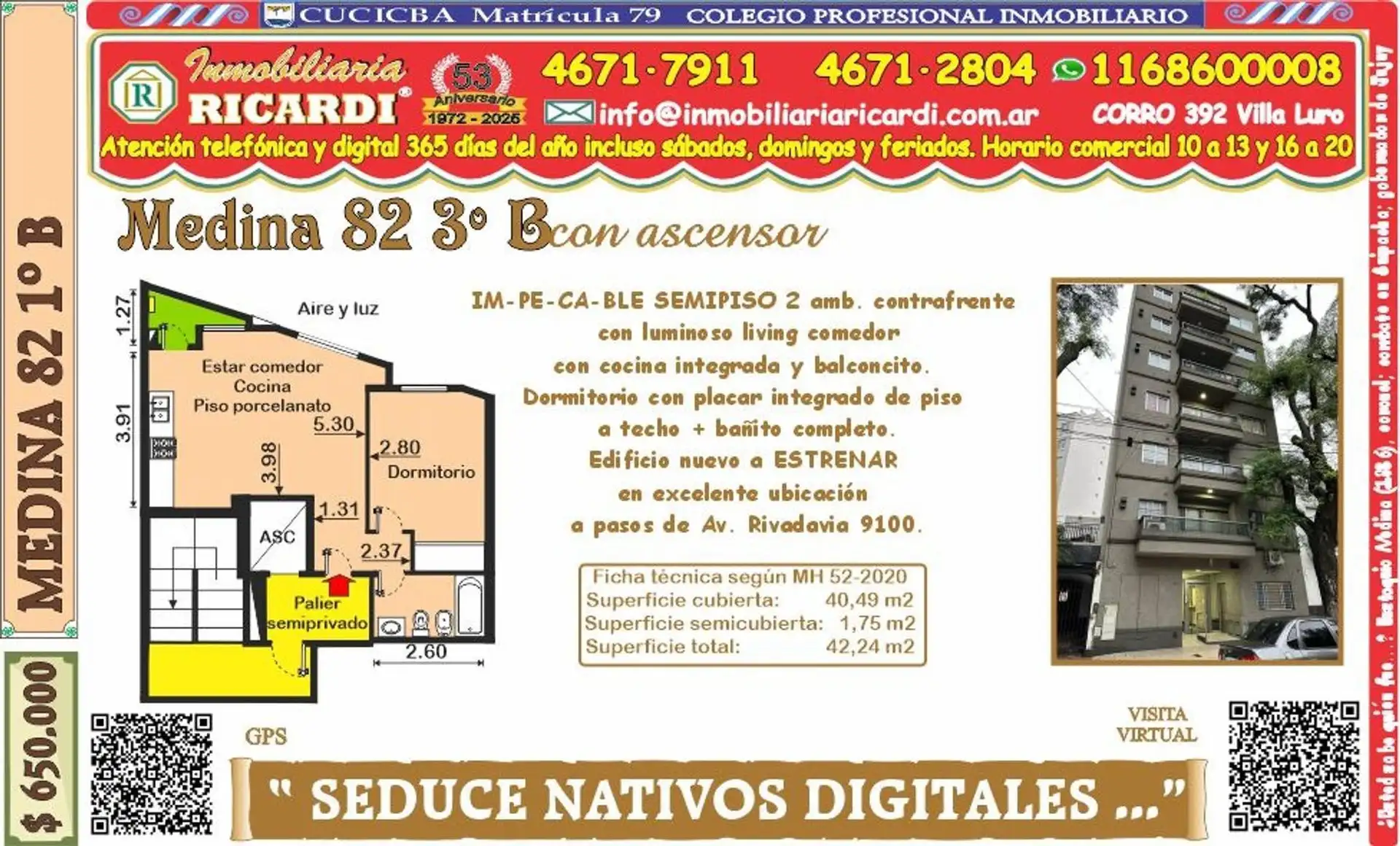 Departamento en Alquiler en Villa Luro, Capital Federal