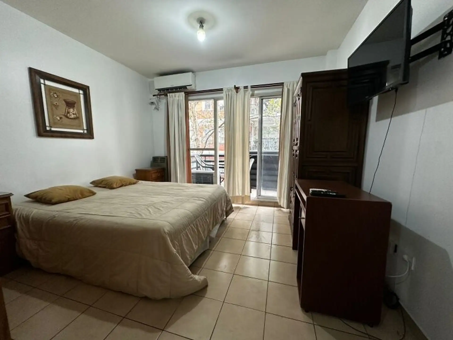 Studio em Recoleta com varanda