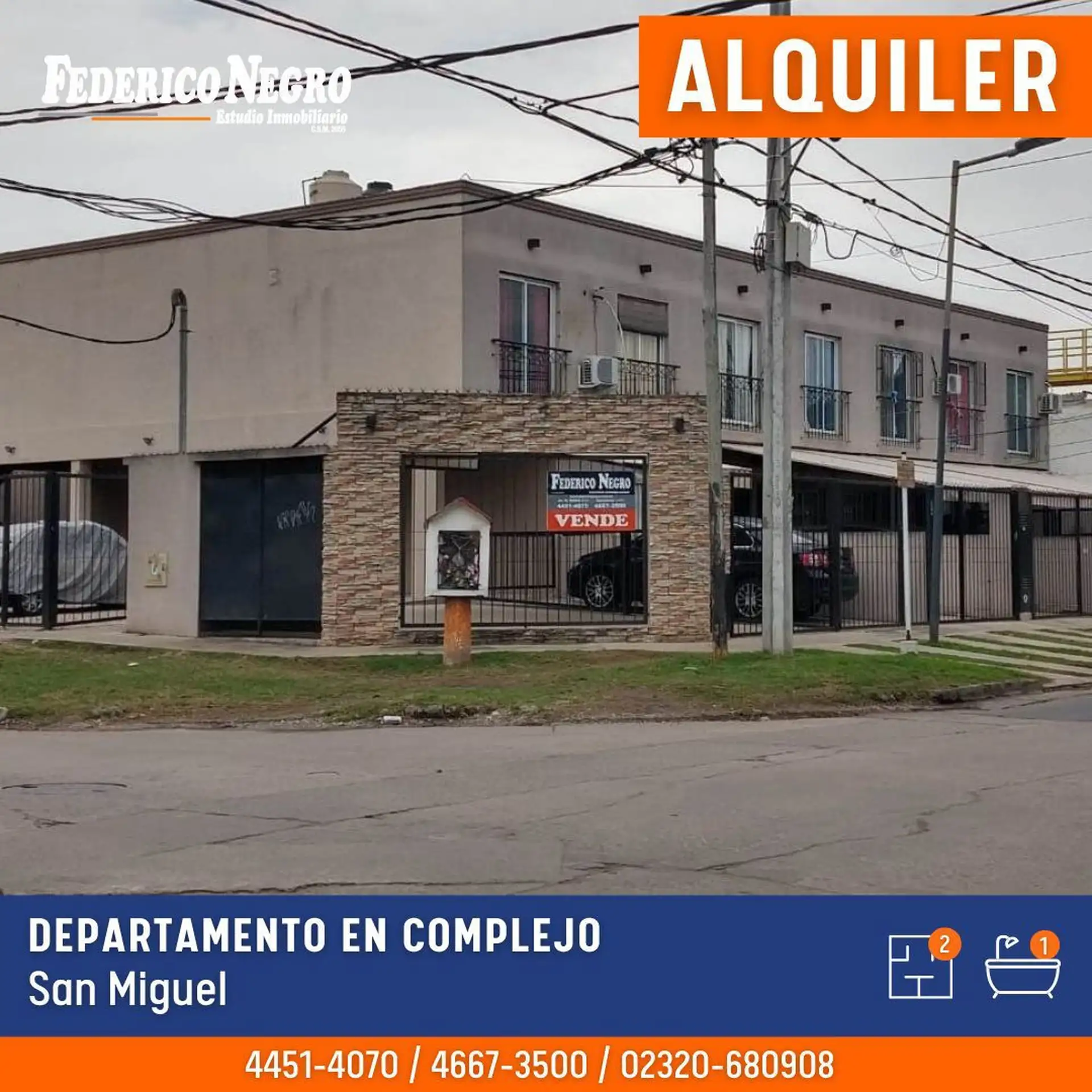 Departamento en Alquiler en San Miguel, Partido de San Miguel