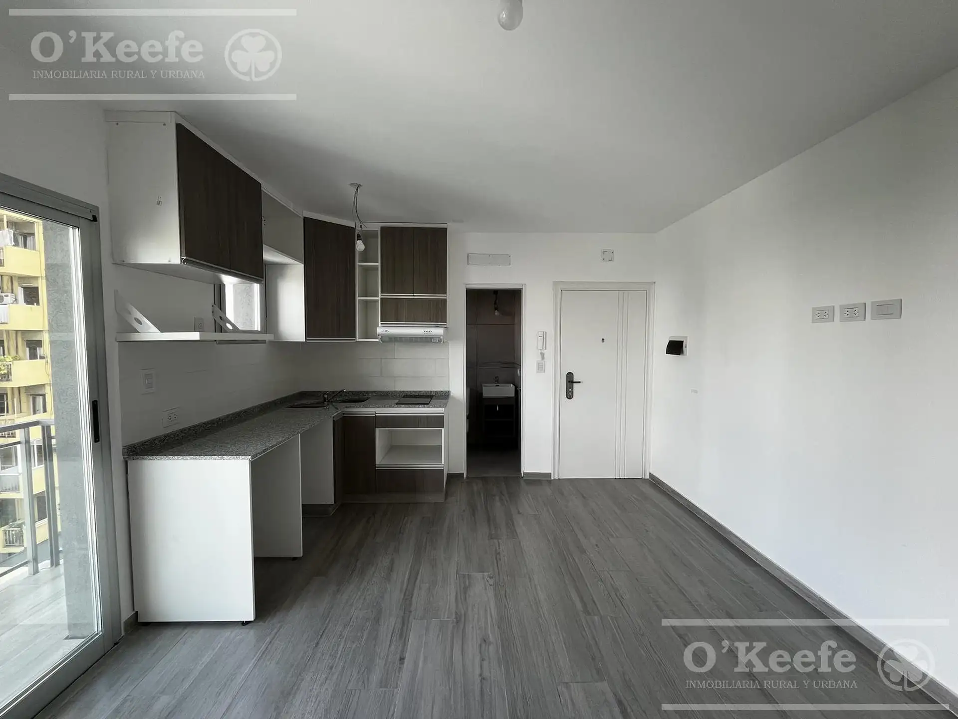 Monoambiente con cocina integrada