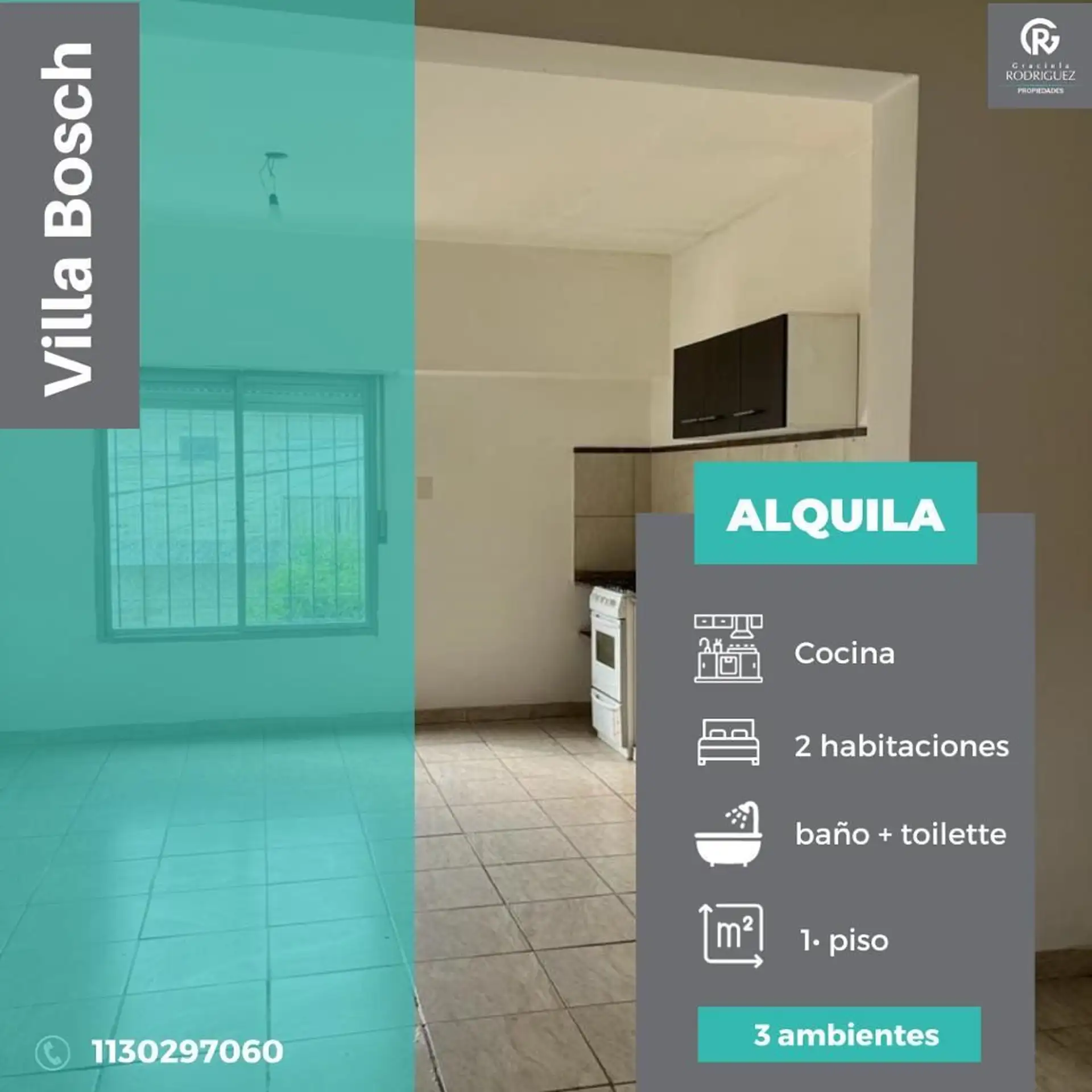 Departamento en Alquiler en Villa Bosch, Partido de Tres de Febrero