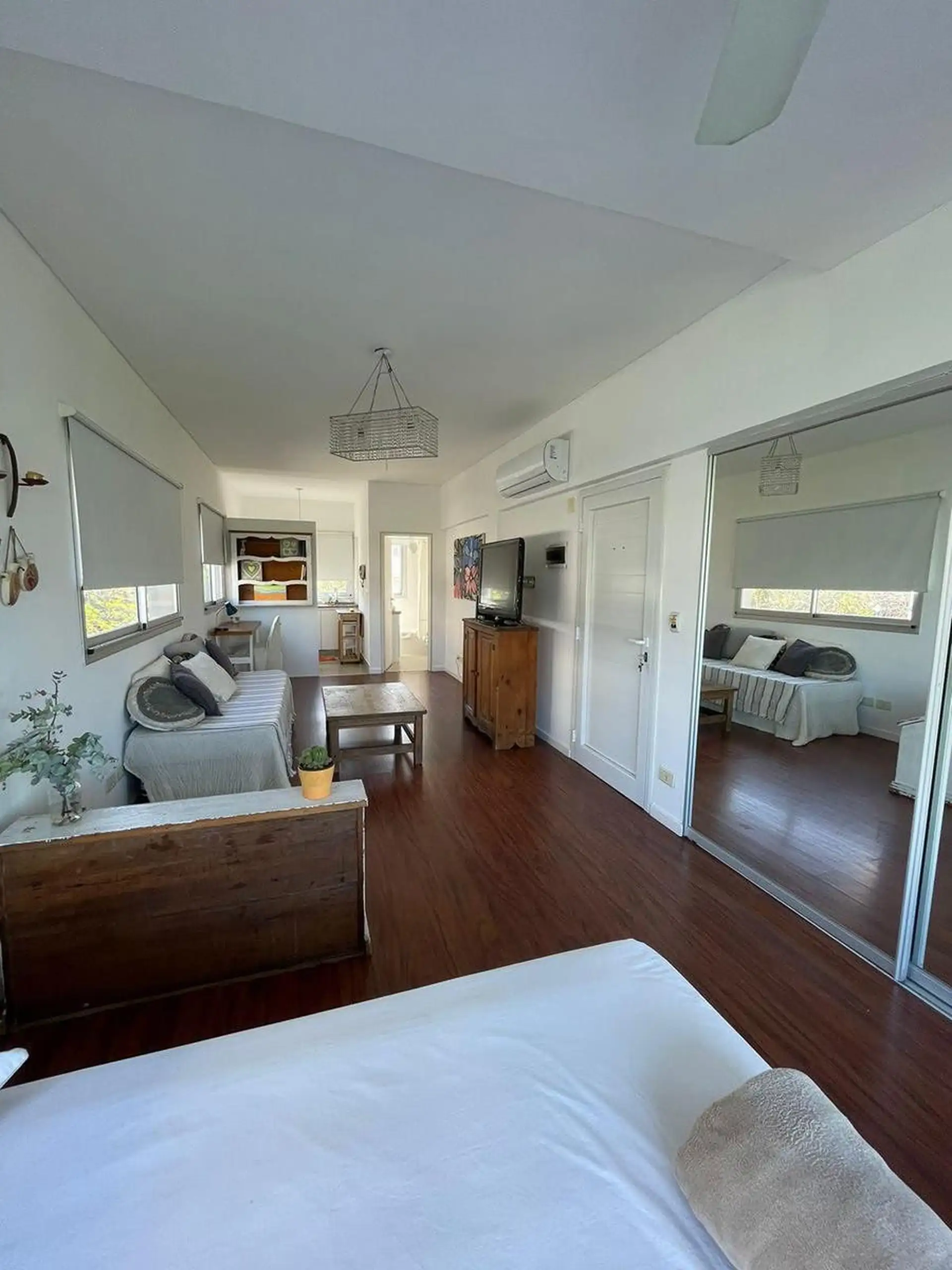 Studio with lagoon view