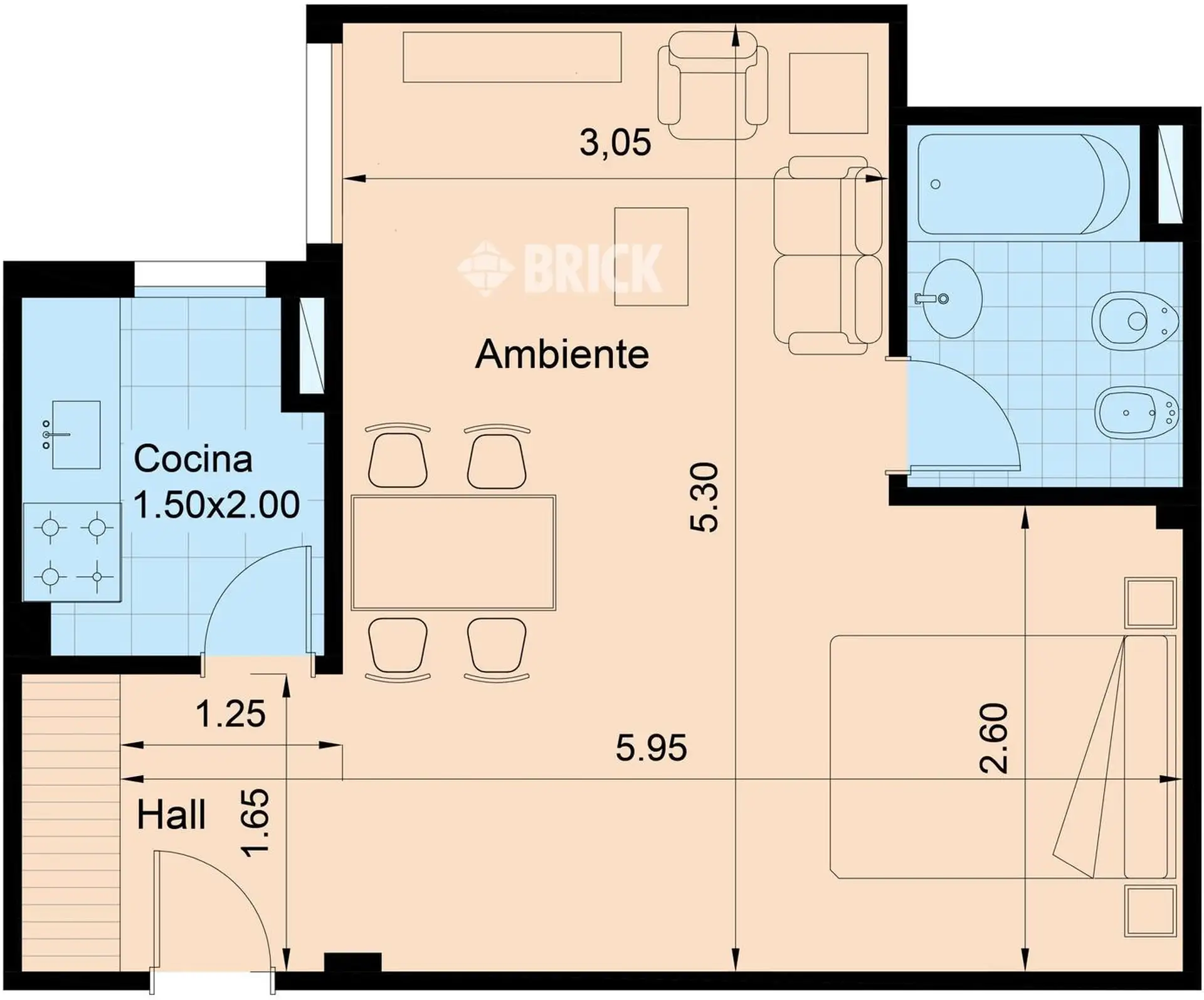 Departamento en Alquiler en Barrio Norte, Capital Federal