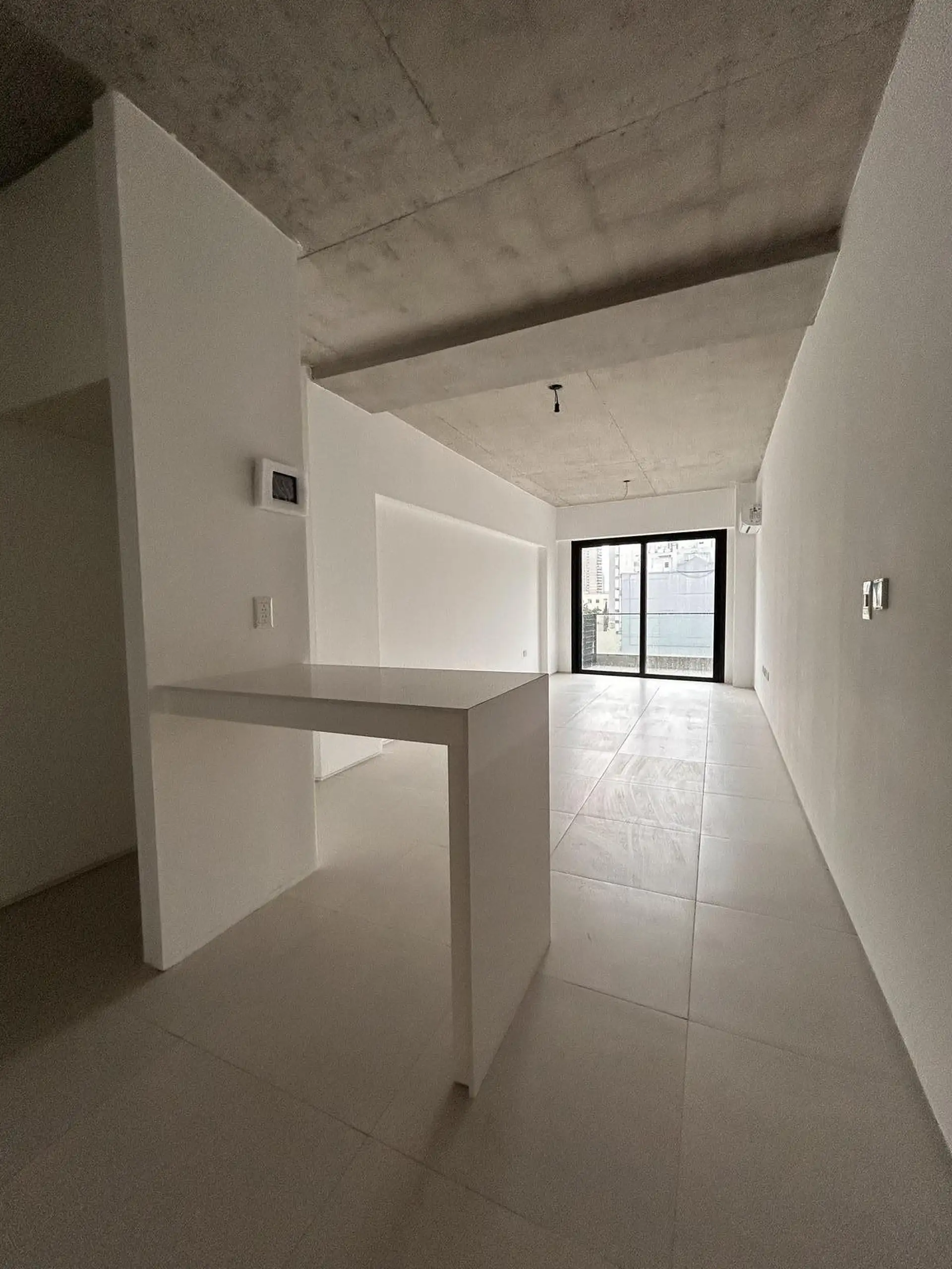 Studio with balcony, double glazing