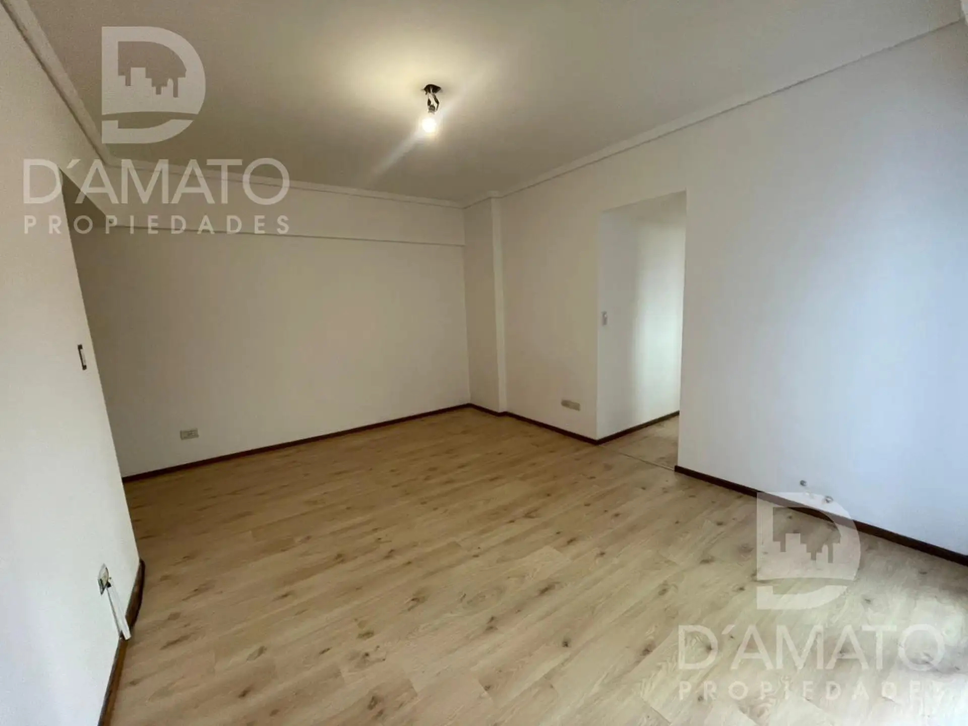 2-room unit with patio, rear-facing