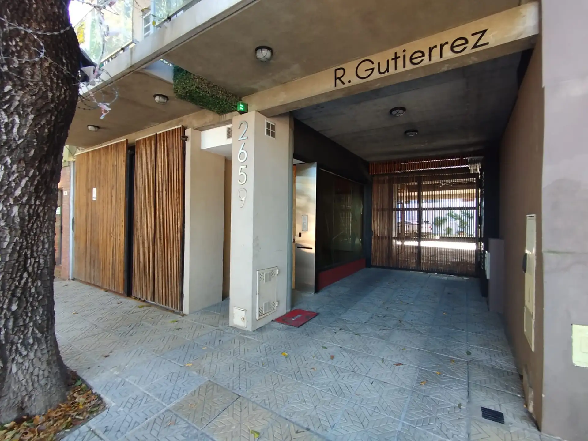 Studio com varanda, Villa del Parque