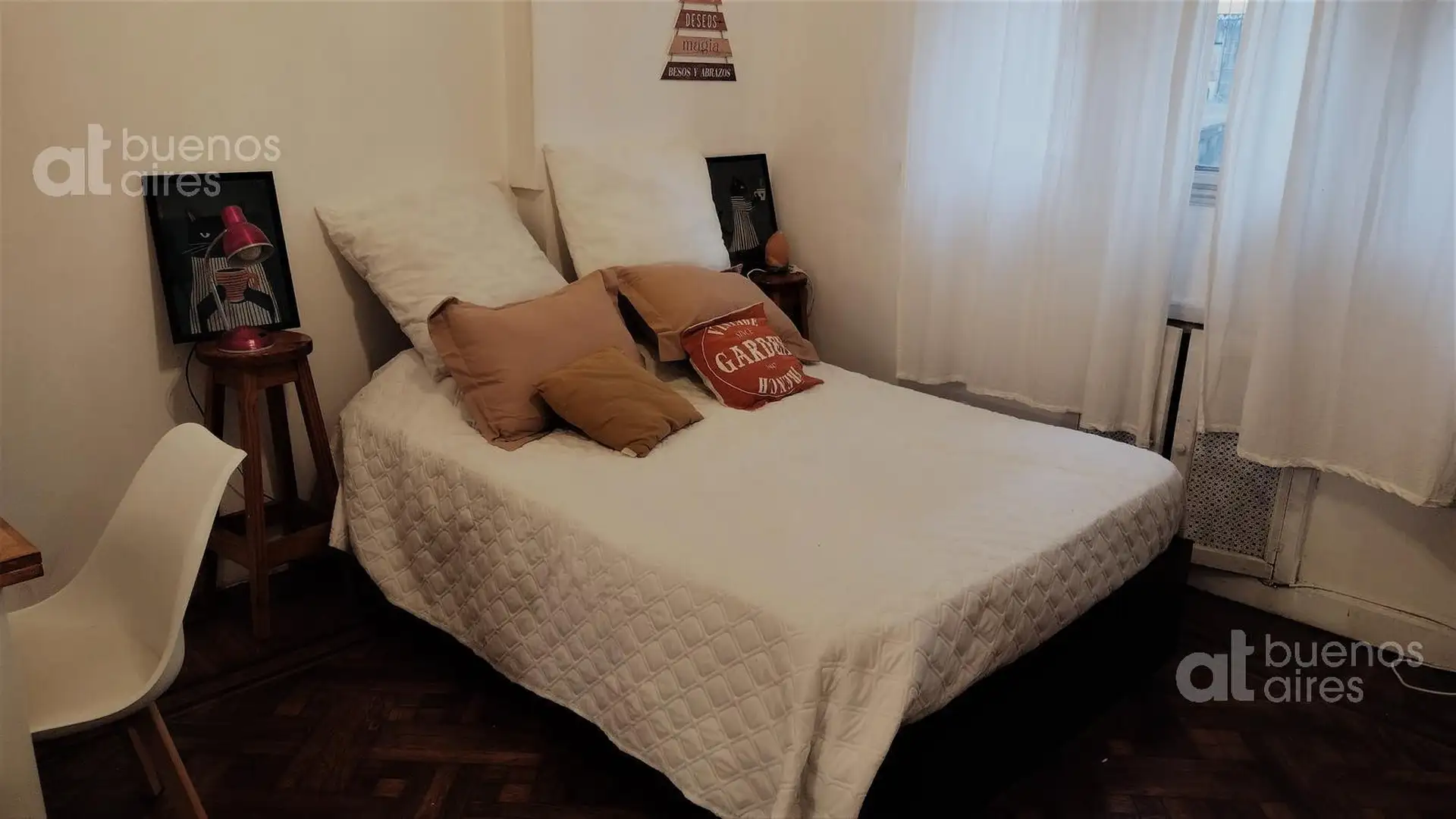 Monoambiente amoblado, Recoleta