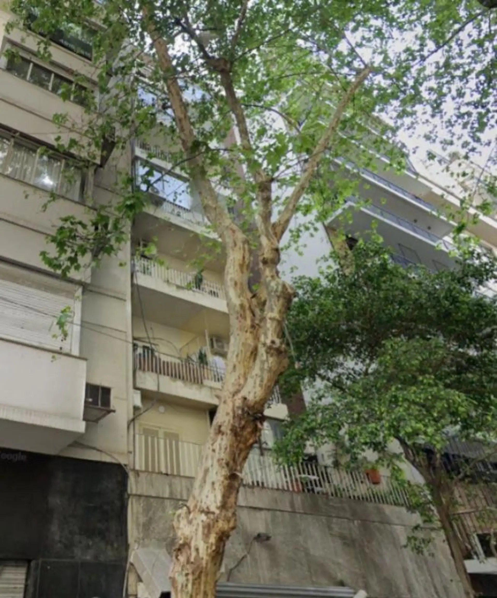 Estúdio em Recoleta com varanda-terraço