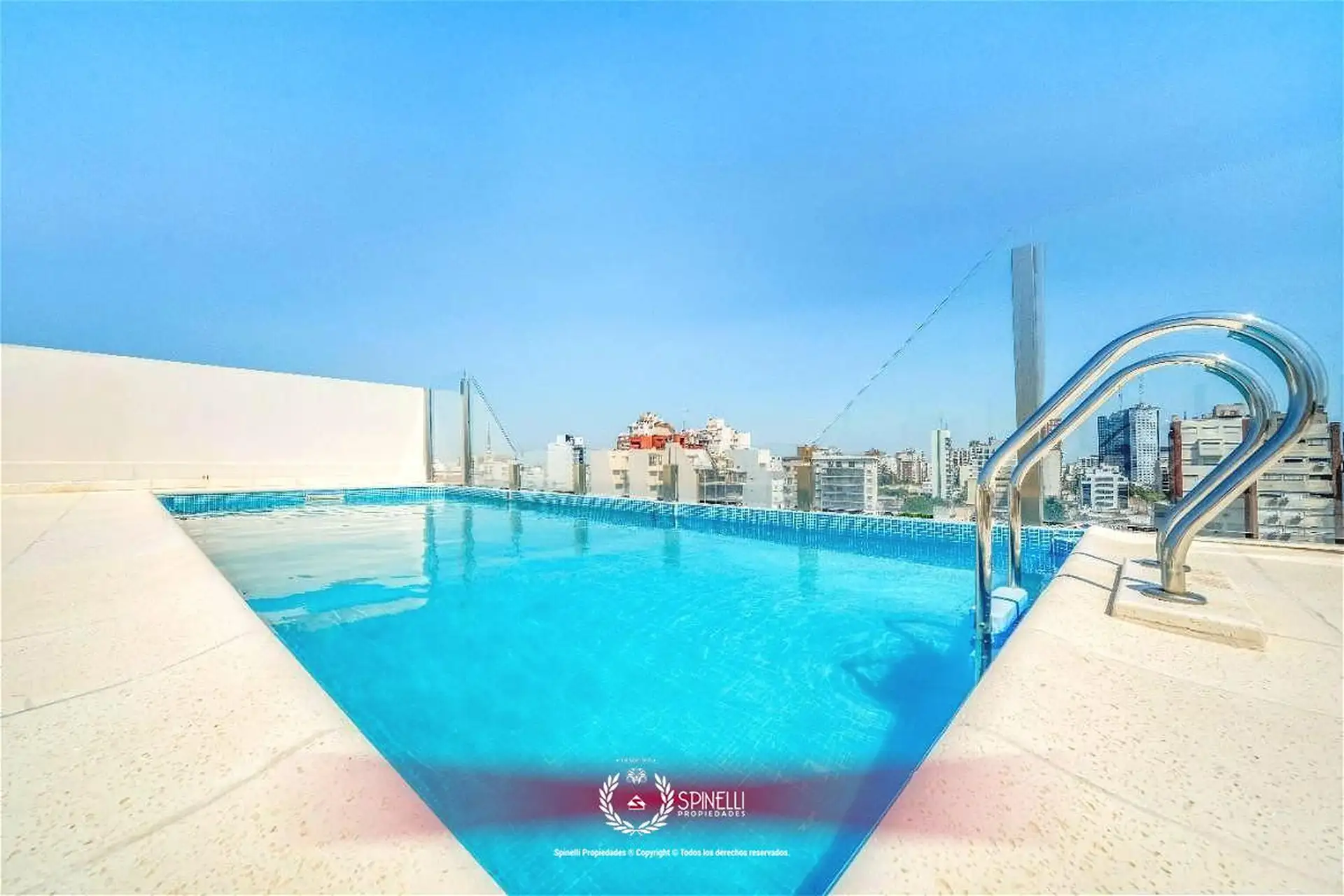 Front balcony, pool and SUM
