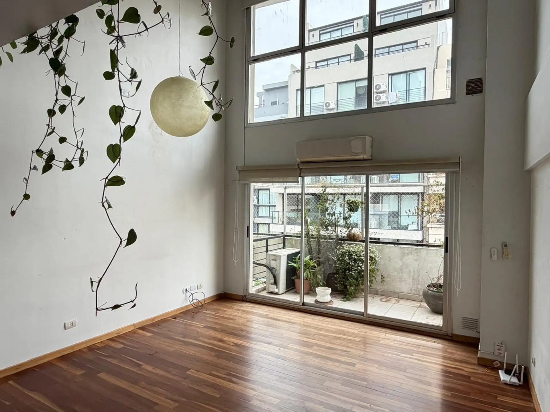 2BR duplex-style 2-room with balcony