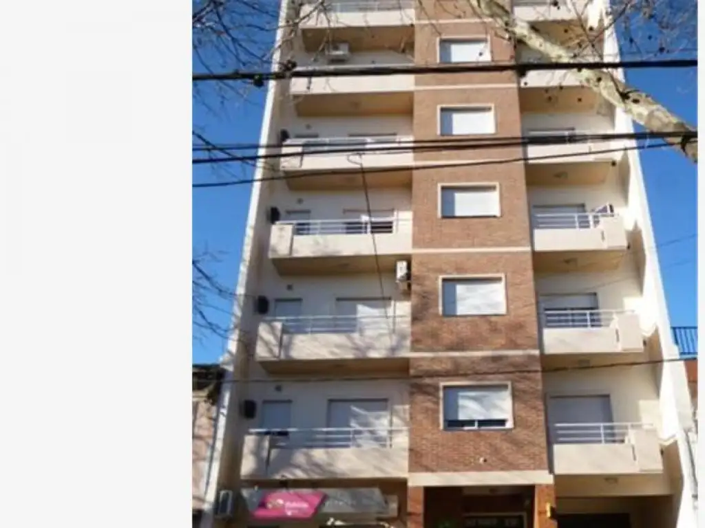 Studio with long balcony
