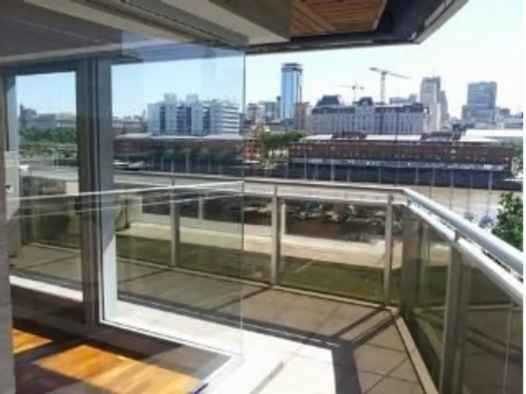 3 dormitorios, balcón terraza, Puerto Madero