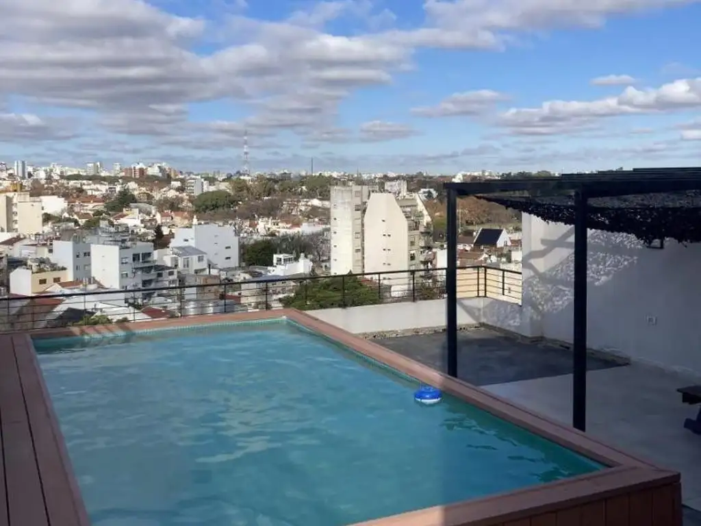 50 m² mobiliado com varanda