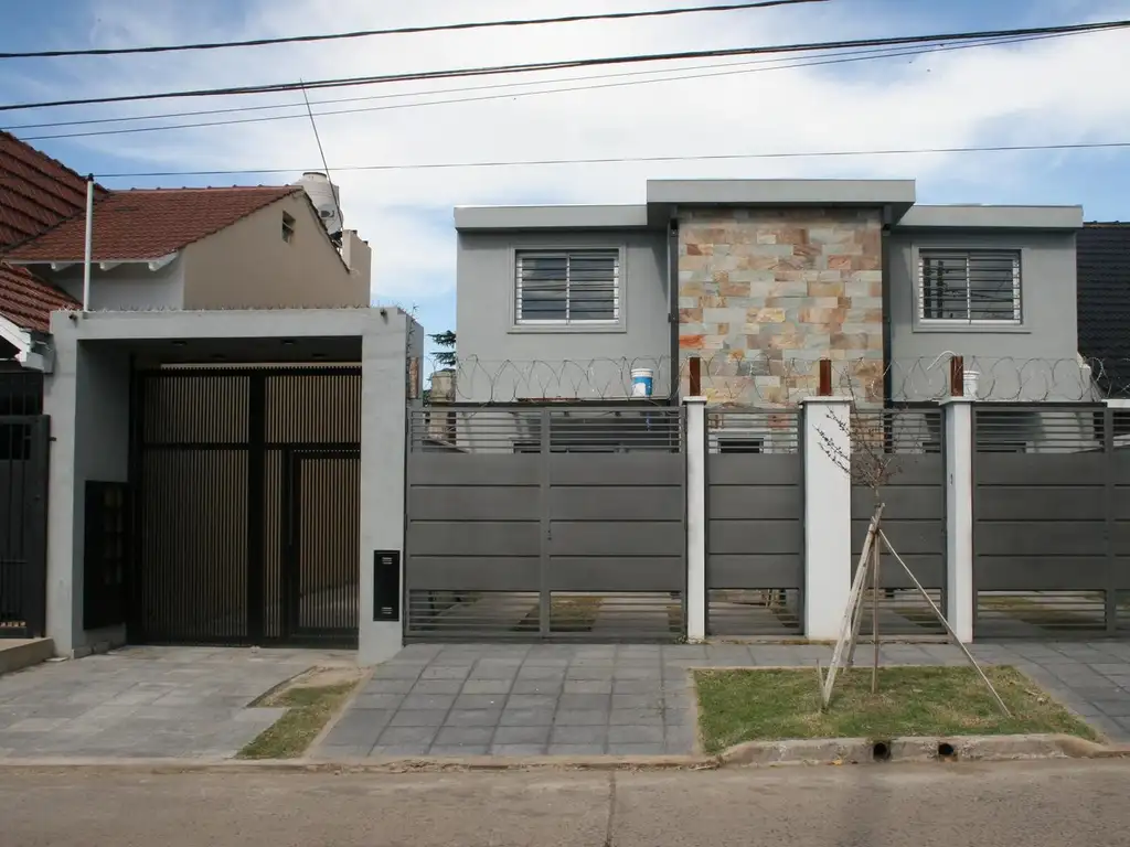 New triplex with patio
