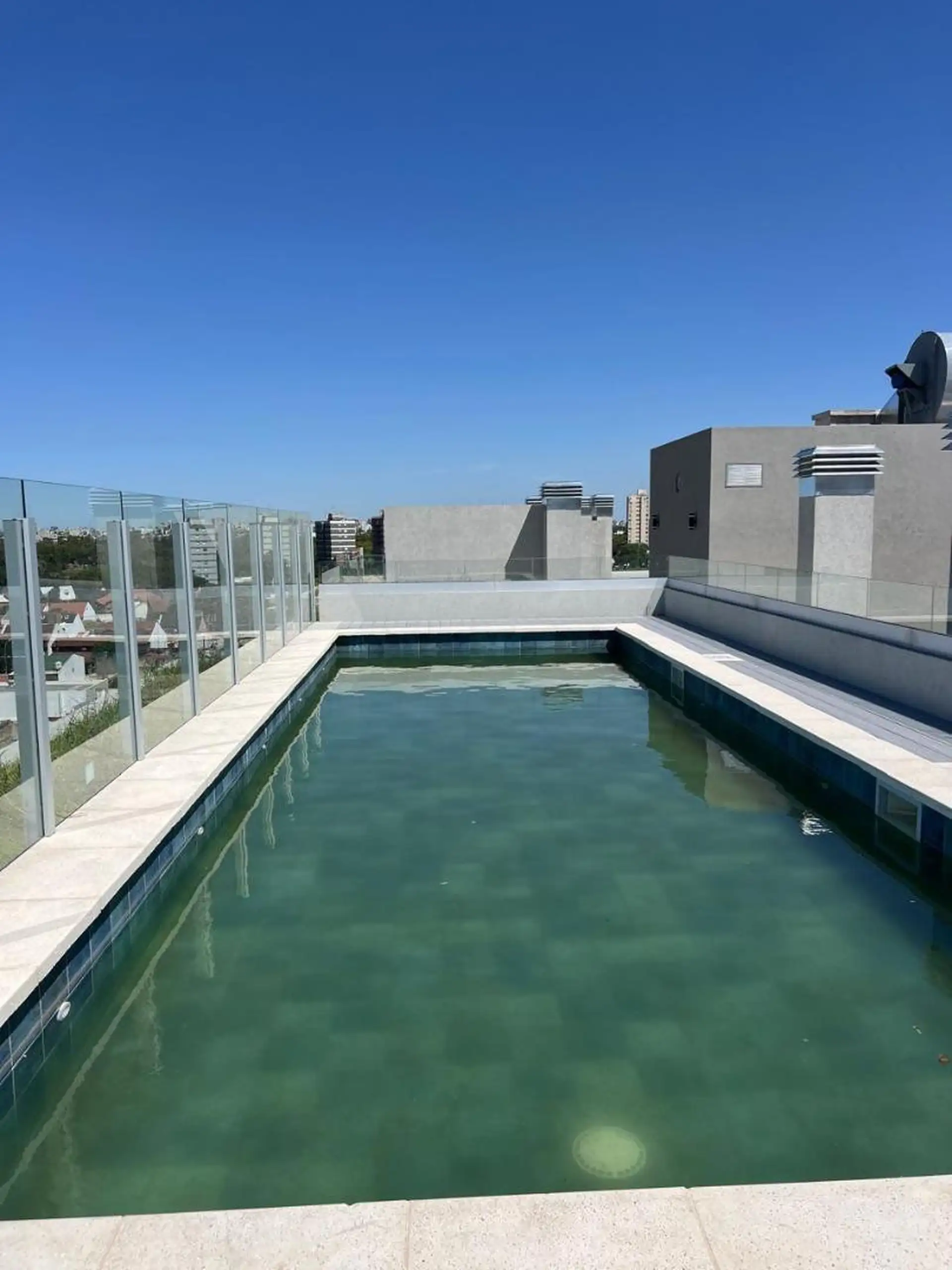 New studio with parking and terrace