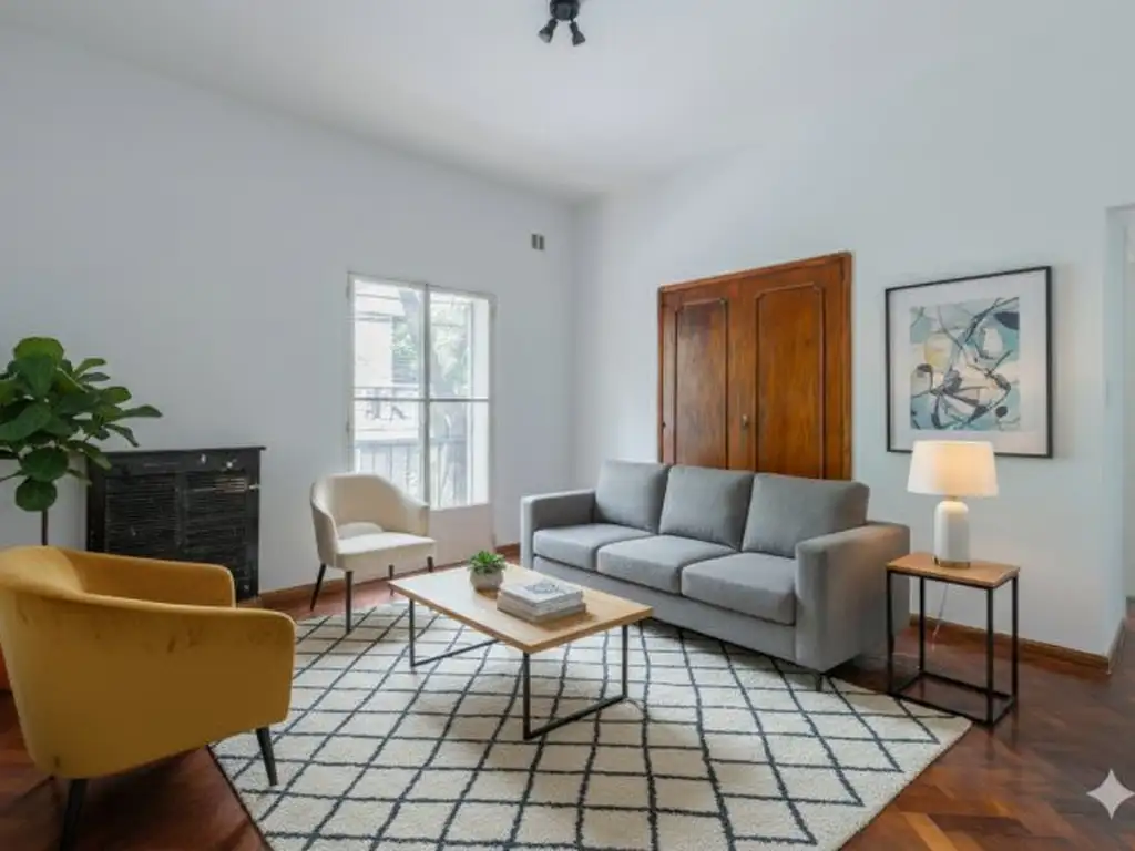 3-room apartment with front balcony