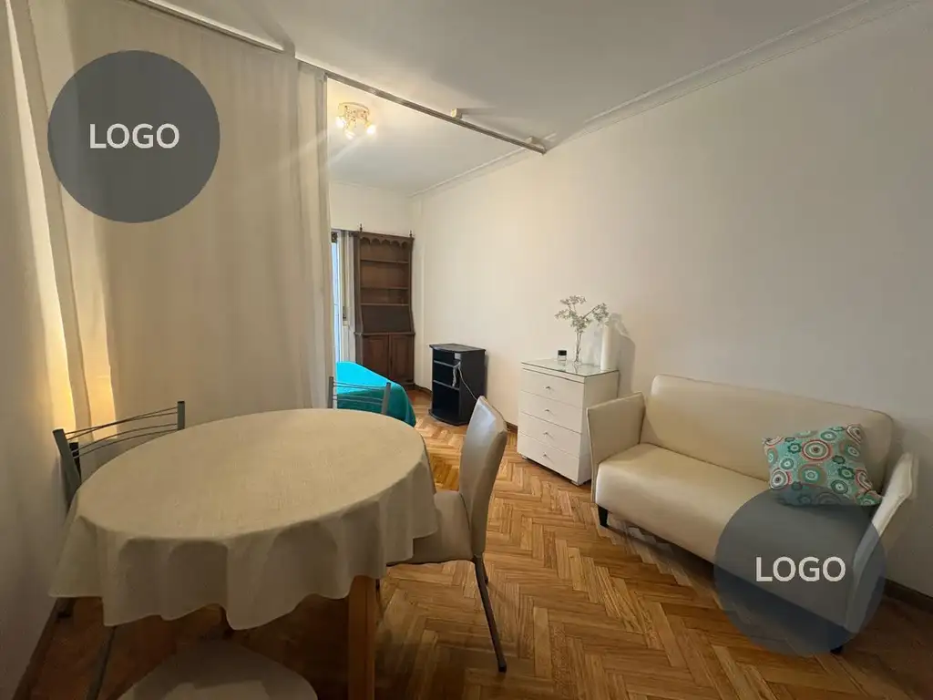 Реколета, меблированная студия 30 м², A/C