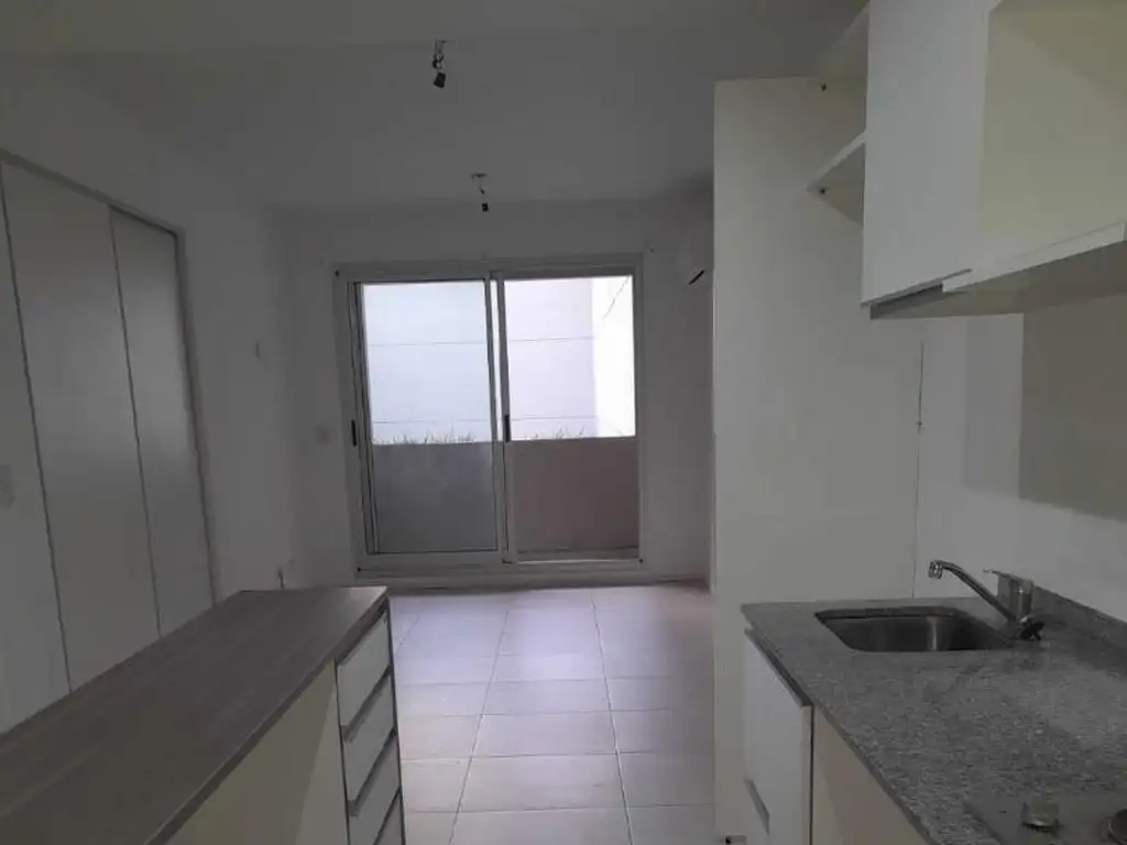 Studio with balcony and pool