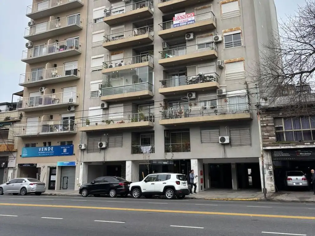 40 m², 1 dormitorio, piso alto