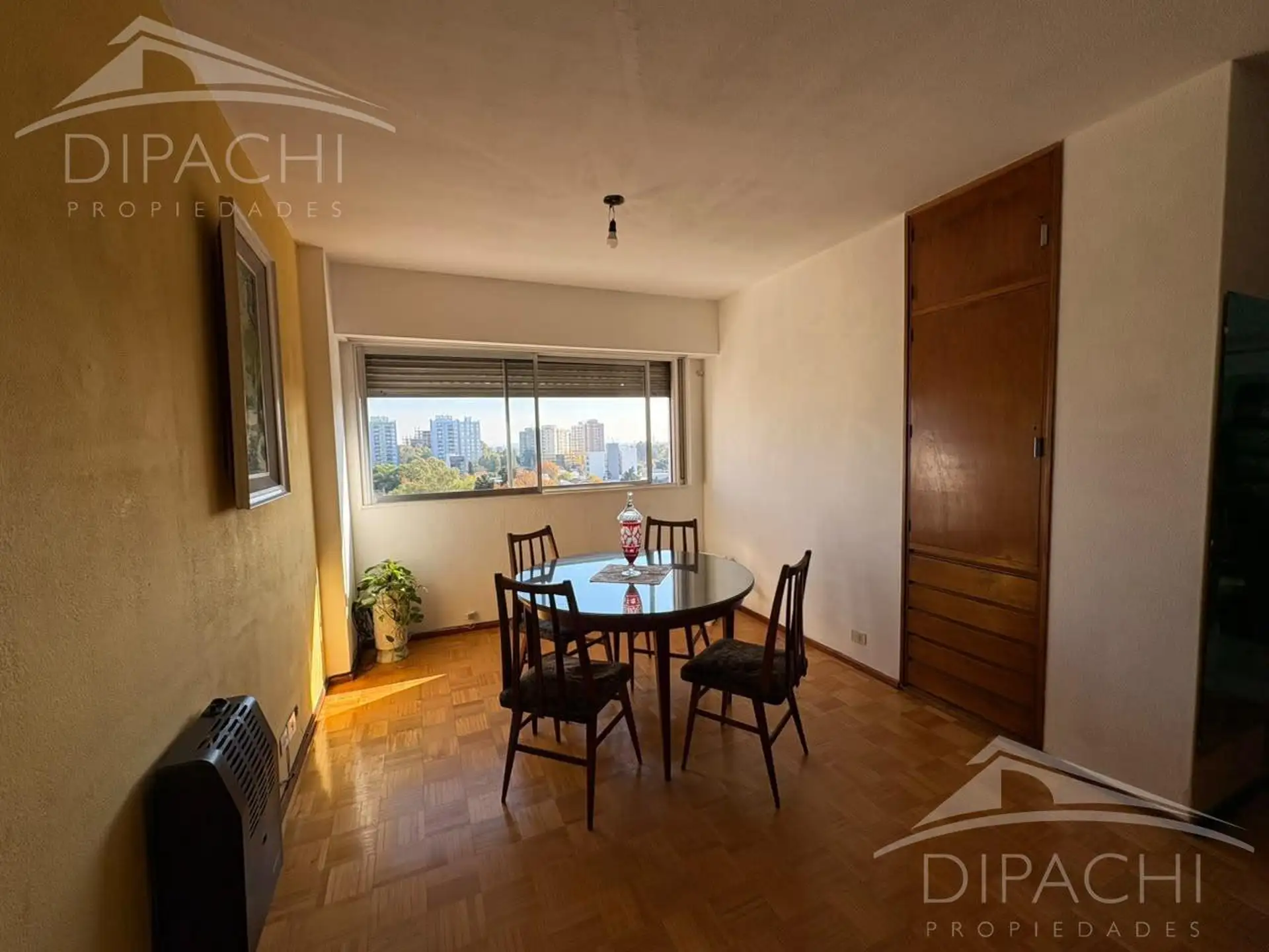 7mo piso, amoblado, 2 ambientes