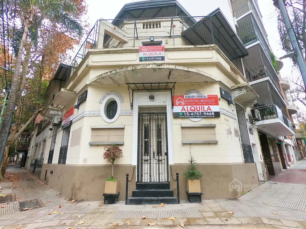 Corner house, 4 floors
