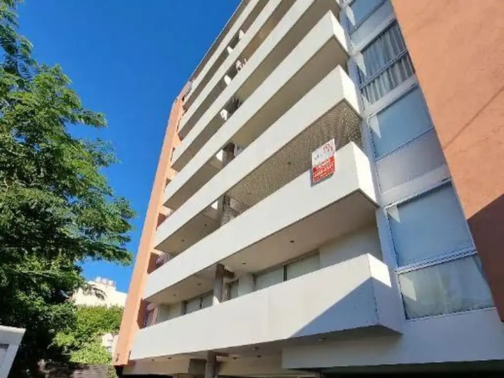 Front-facing balcony and parking