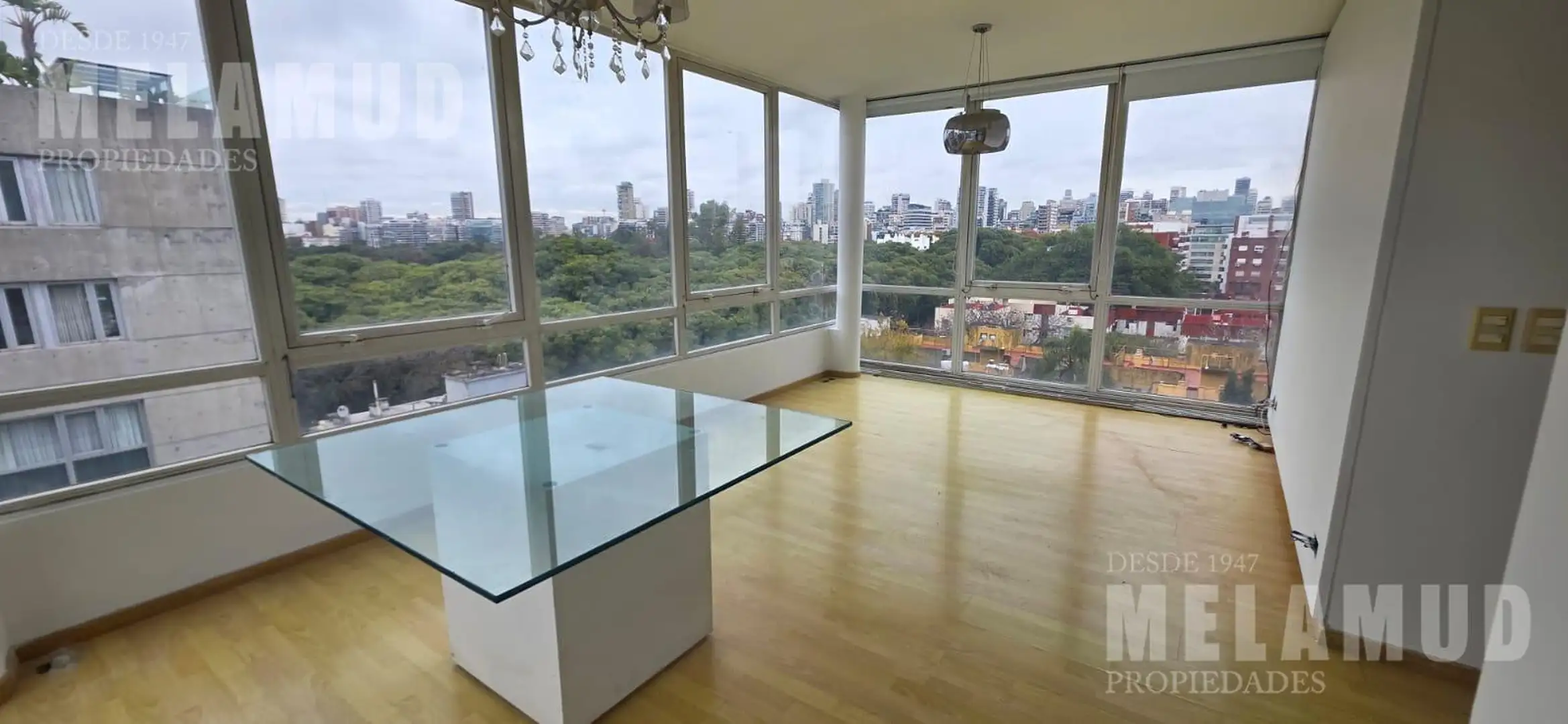 2 quartos com vista para o parque