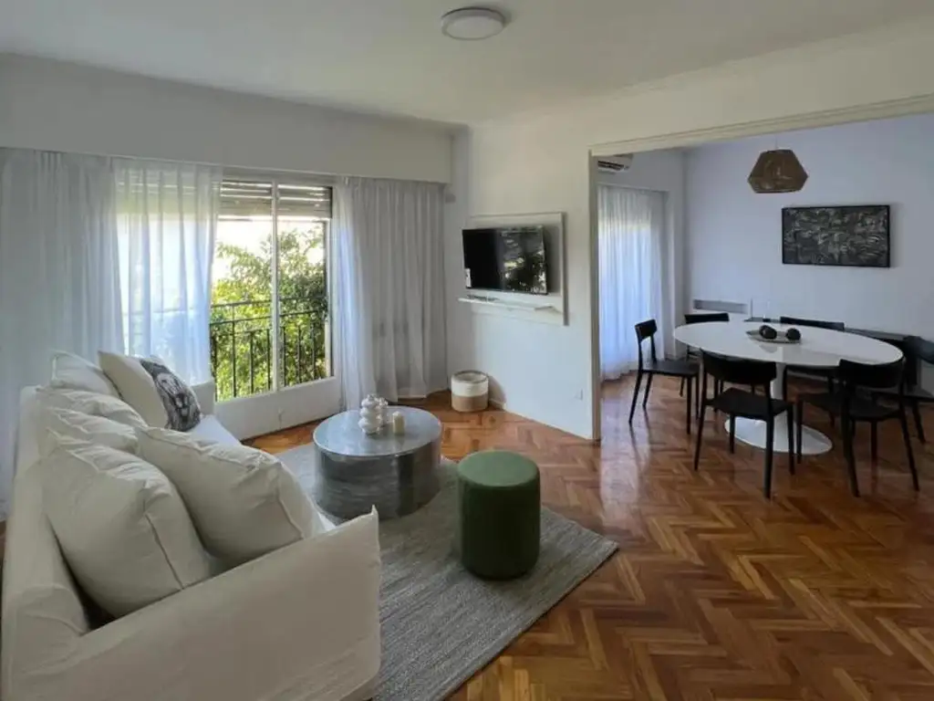 77 m² amueblado, 2 dormitorios