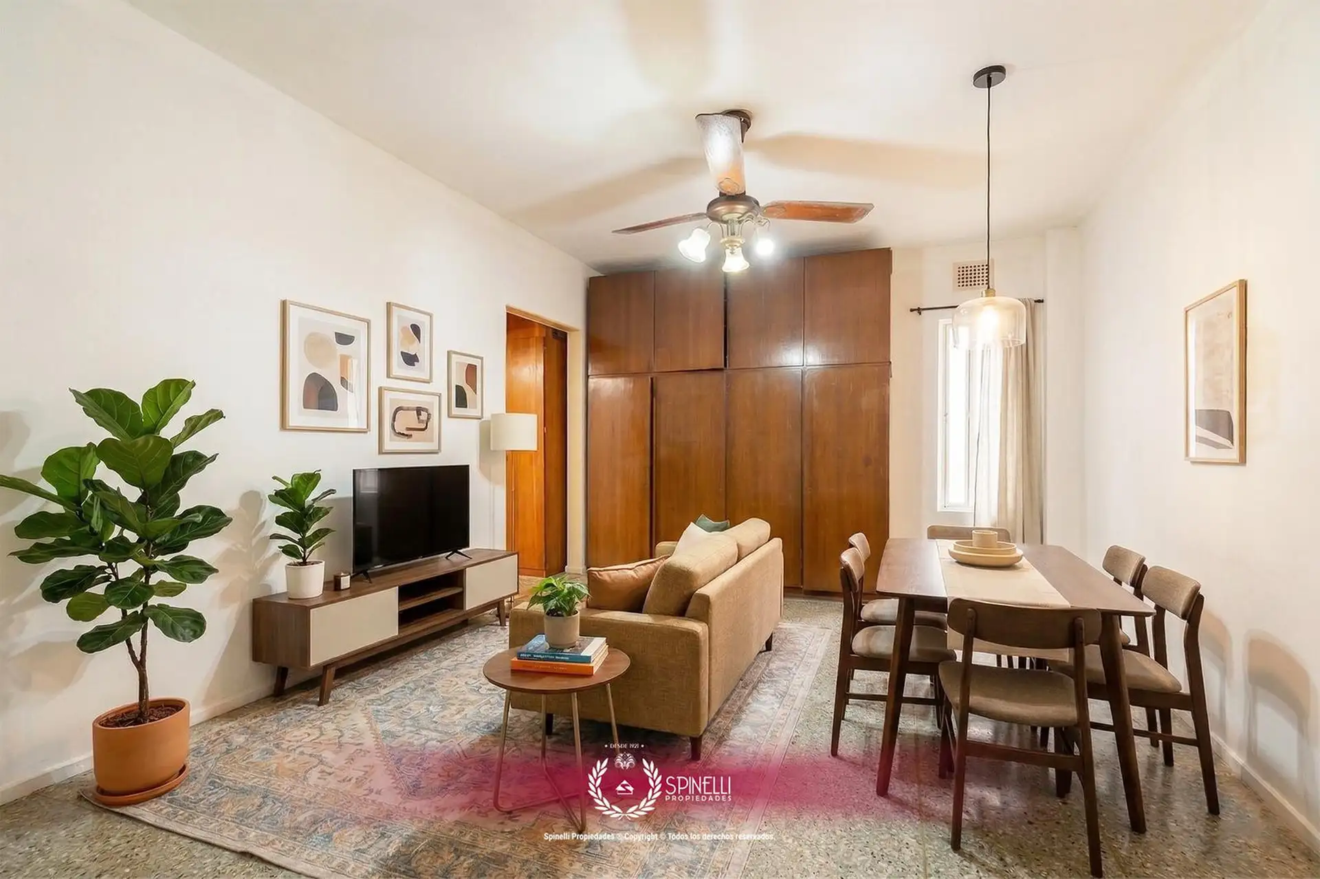 2 ambientes, pulmón interno