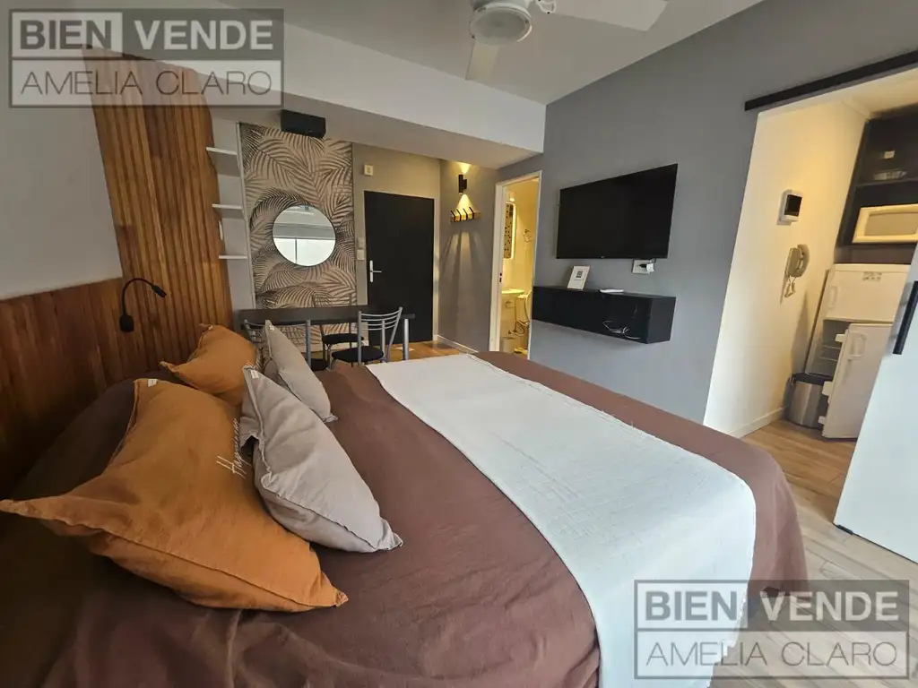 Furnished studio with split A/C