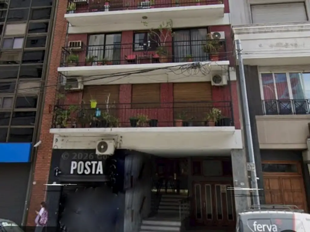 2 спальни с спортзалом и балконом, Recoleta