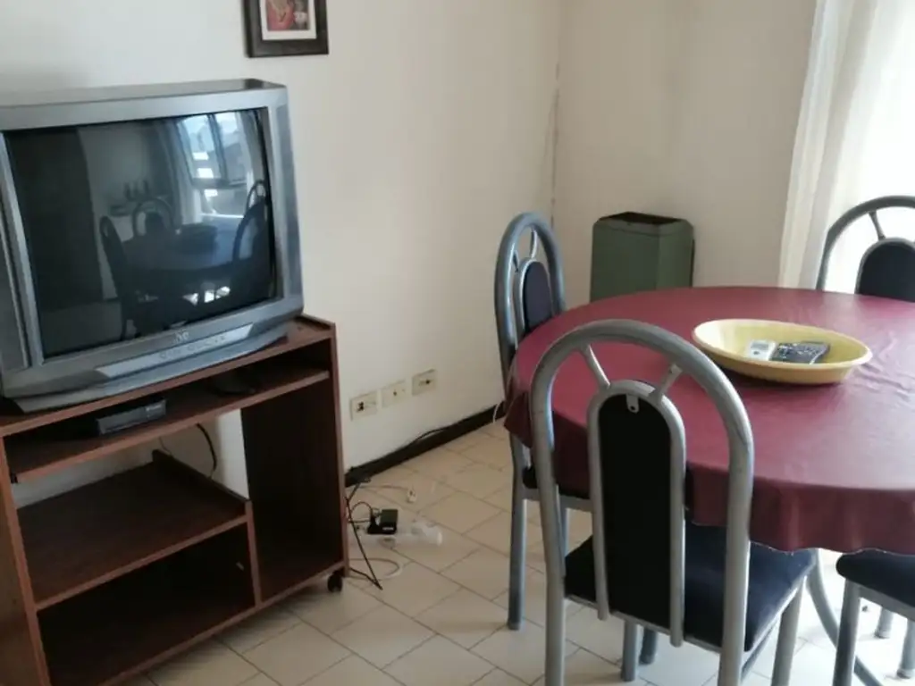 2 ambientes amoblado, loza radiante