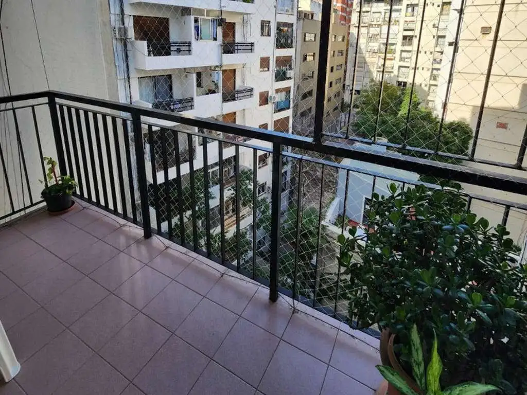 Aguero 2245, furnished balcony