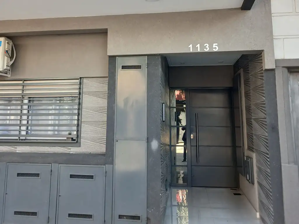 Studio with two patios