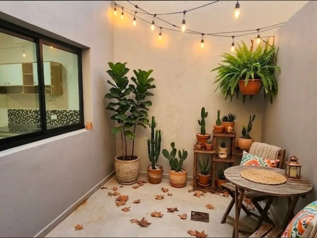 1st floor with balcony and patio
