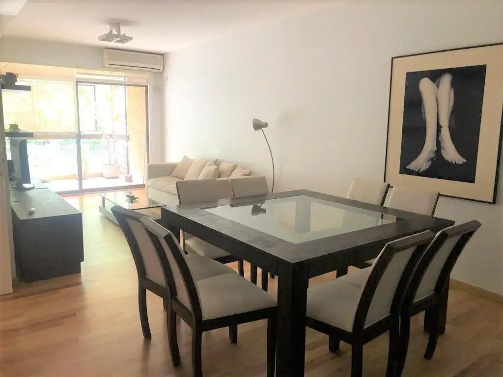 Furnished 3-room apartment with terrace balcony
