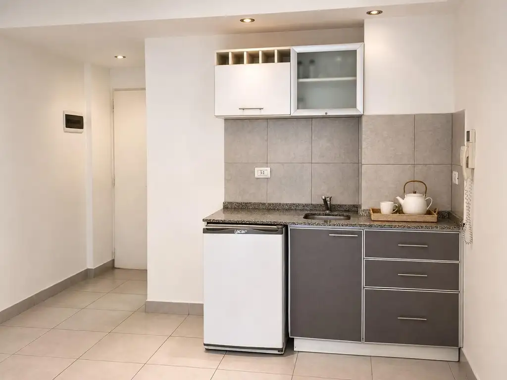 Studio com varanda terraço